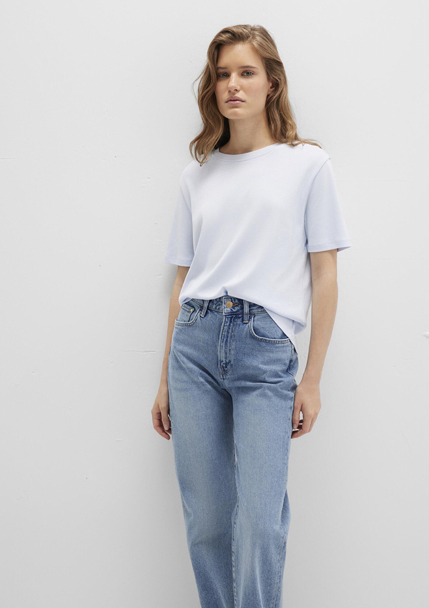 Mavi Mavi Basic Tişört Semi Slim Fit / Yarı Dar Kesim 1612916-89201