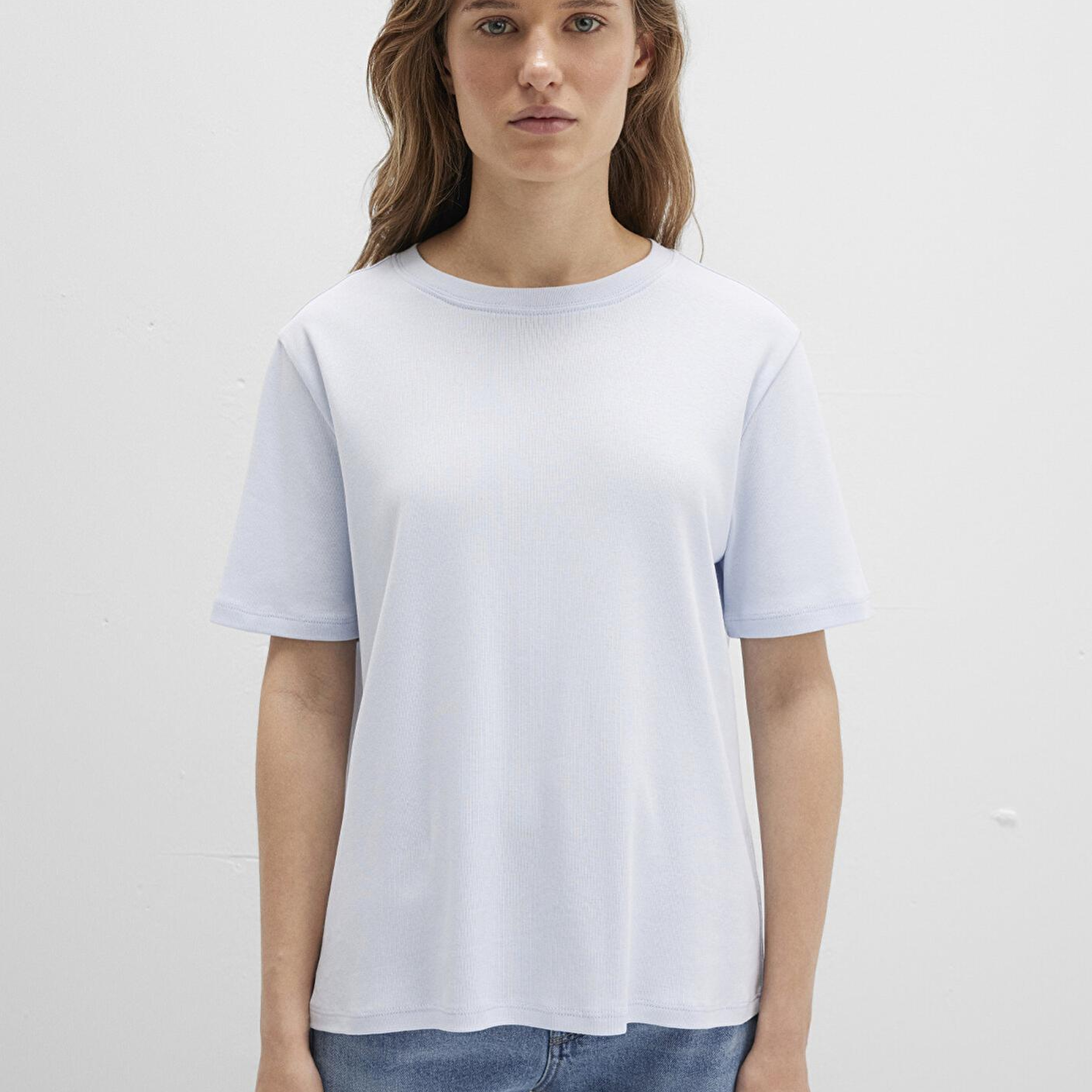 Mavi Mavi Basic Tişört Semi Slim Fit / Yarı Dar Kesim 1612916-89201