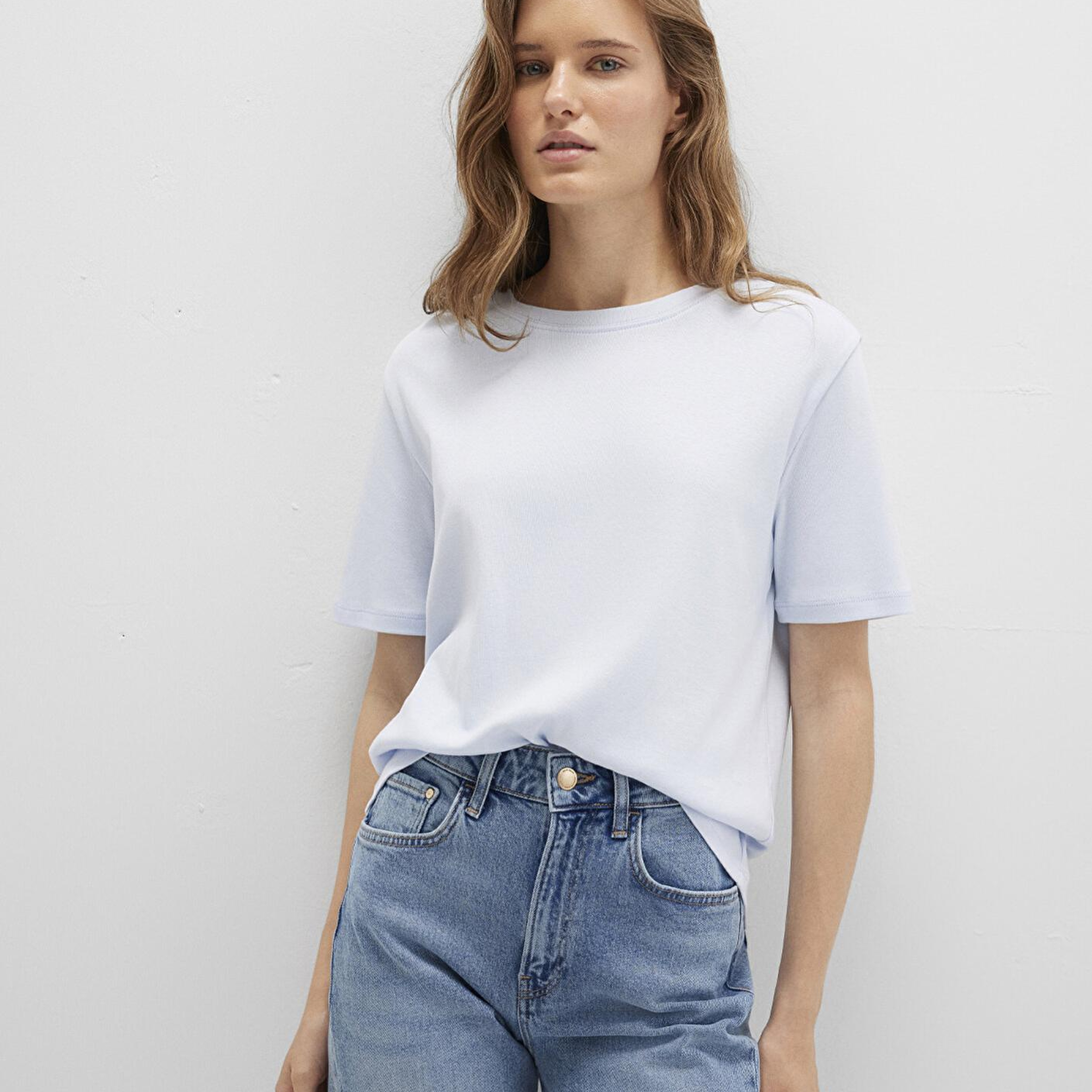 Mavi Mavi Basic Tişört Semi Slim Fit / Yarı Dar Kesim 1612916-89201