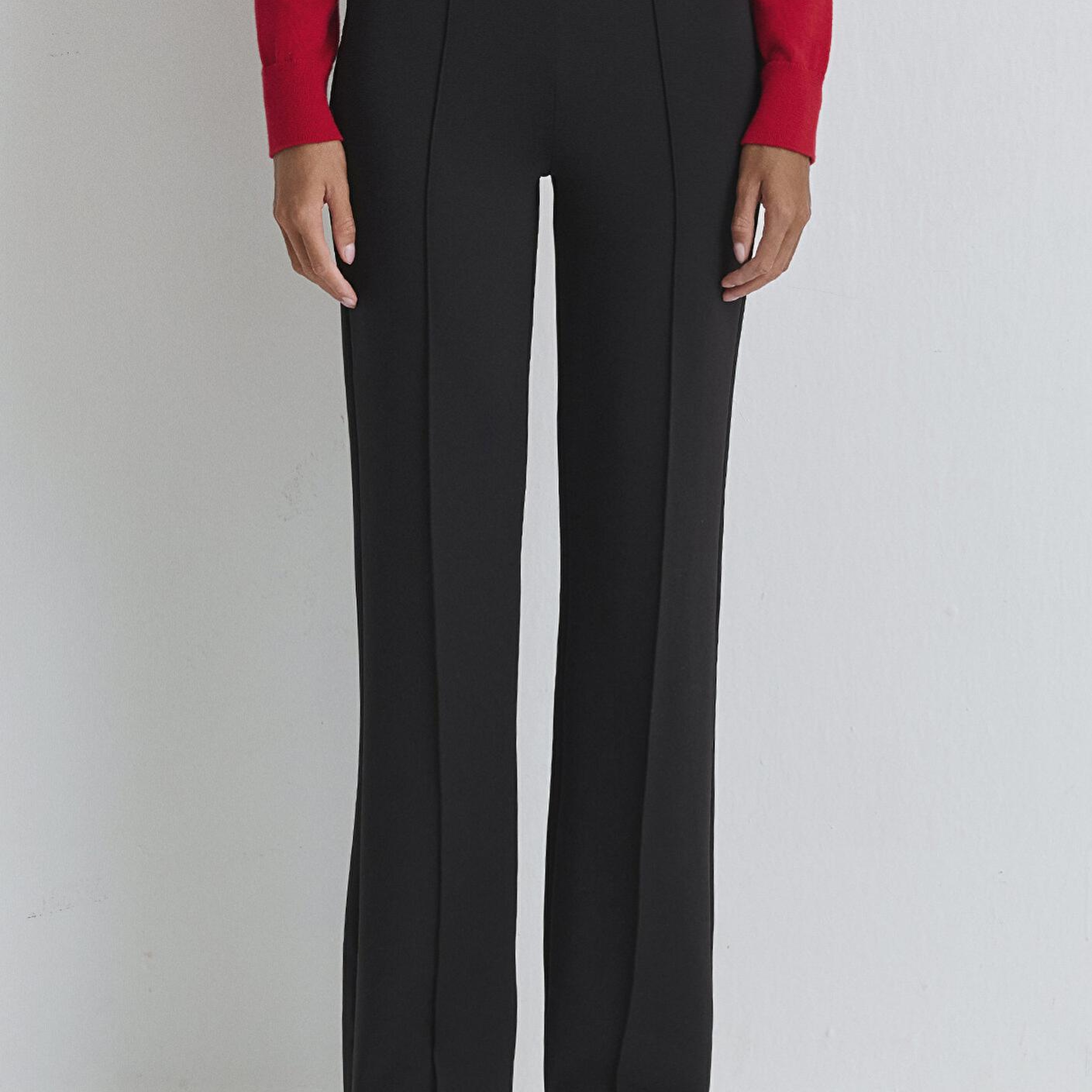 Mavi Siyah Örme Pantolon 1010968-900