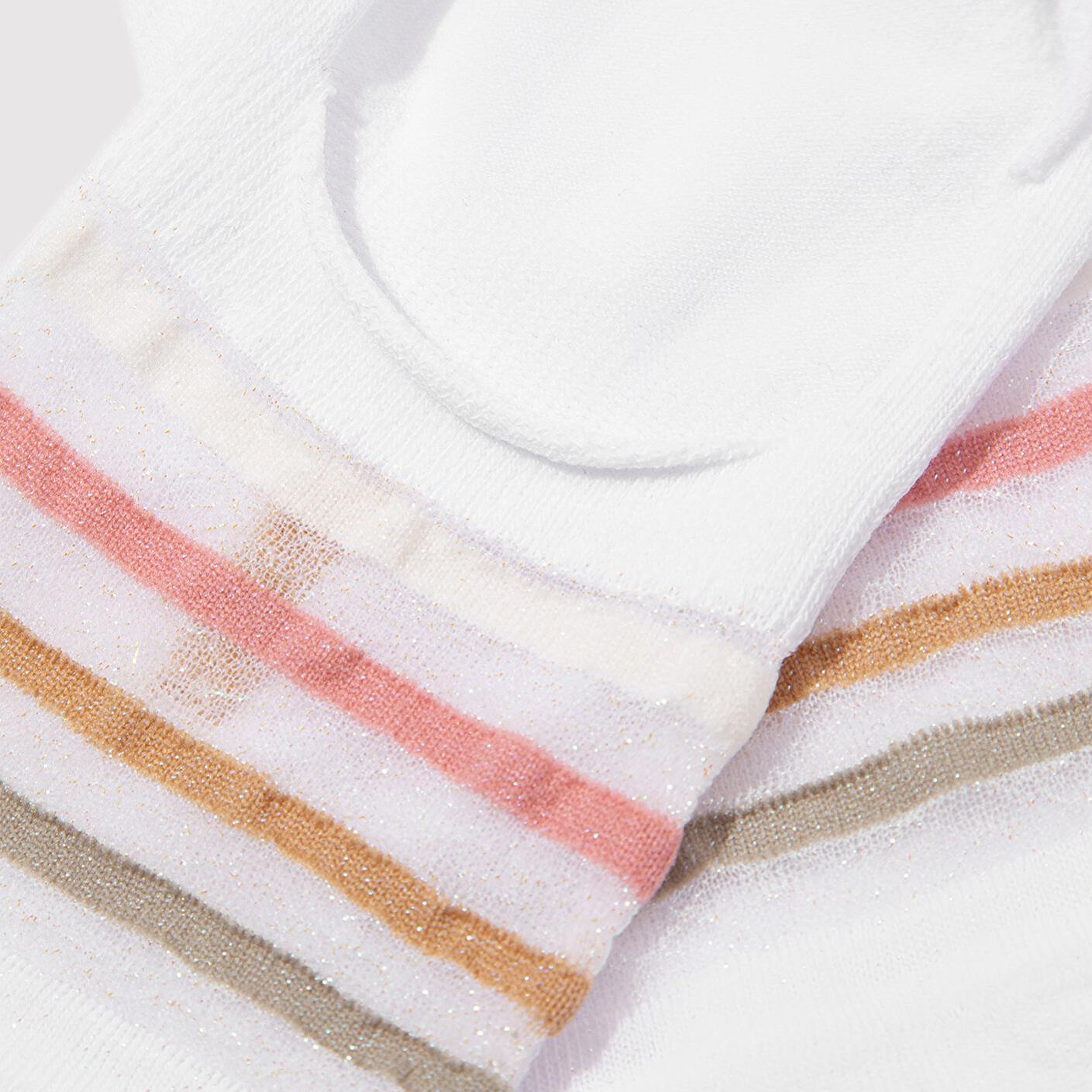 Mavi Beyaz Babet Çorabı 1913153-20454