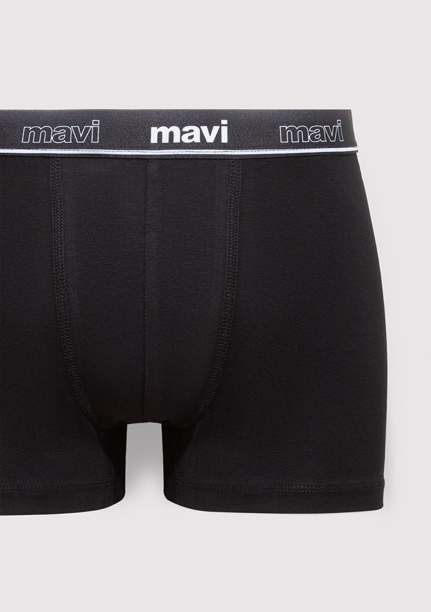 Mavi Siyah Basic Boxer 092453-900