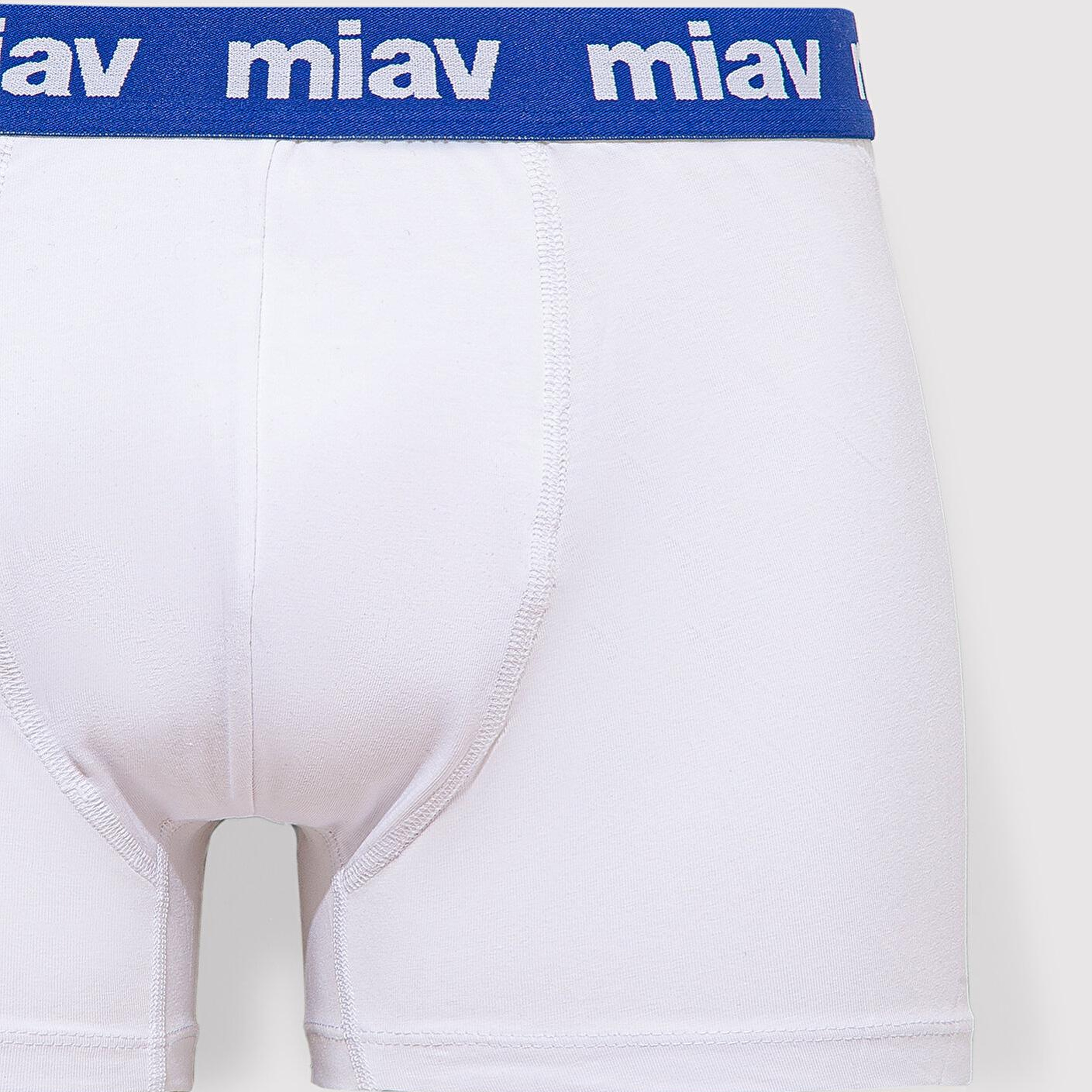 Mavi Miav Baskılı Beyaz Boxer 0911852-620