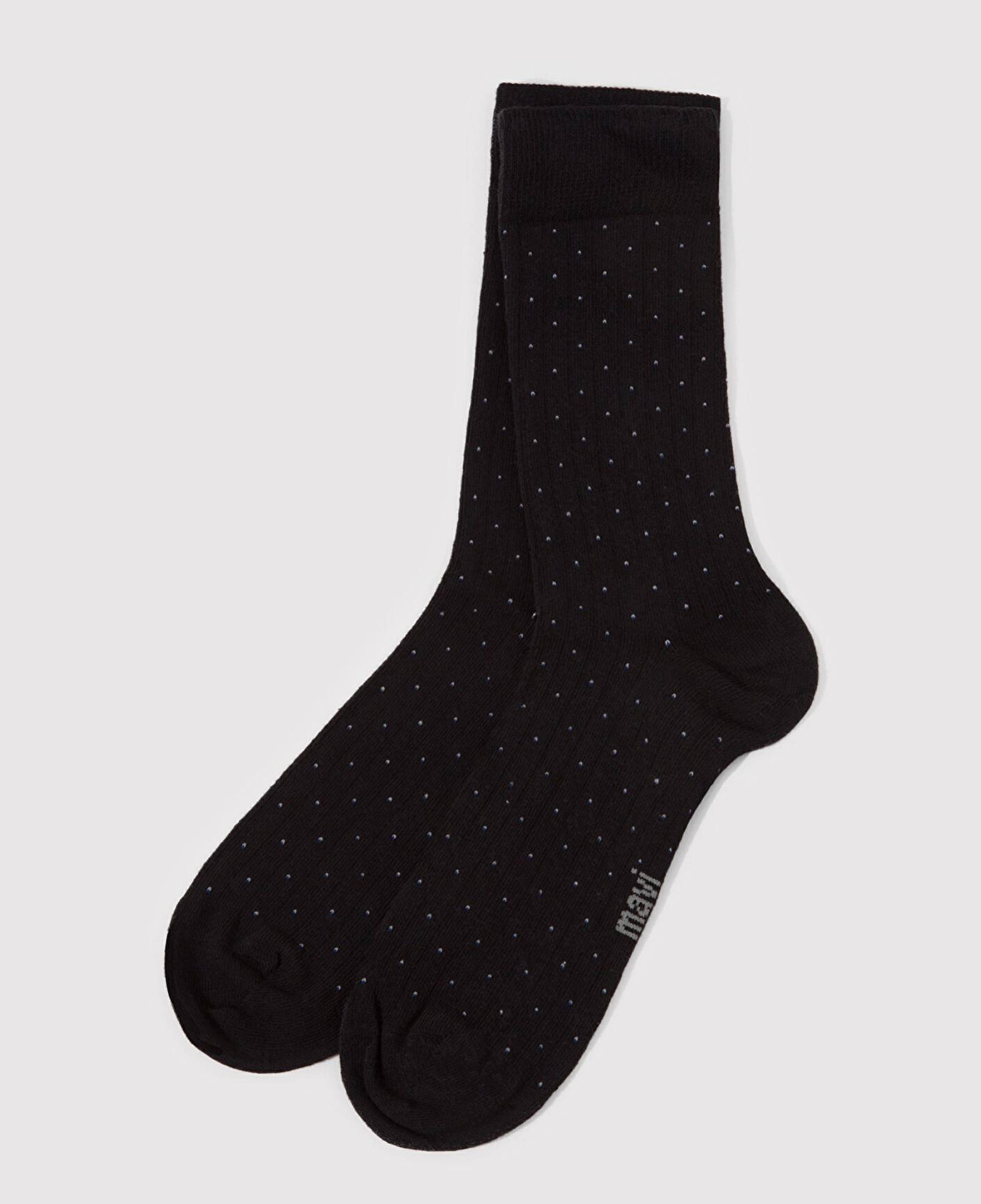 Mavi Siyah Soket Çorap 0911786-900