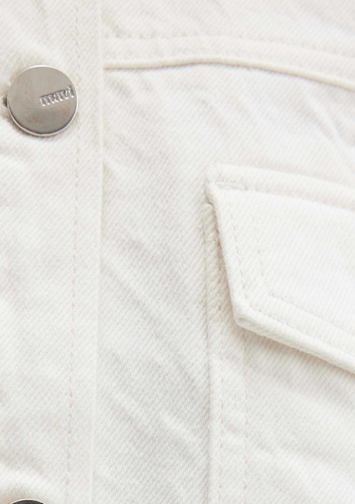 Mavi Thalia Mavi Premium Beyaz Jean Ceket 1110289-89161