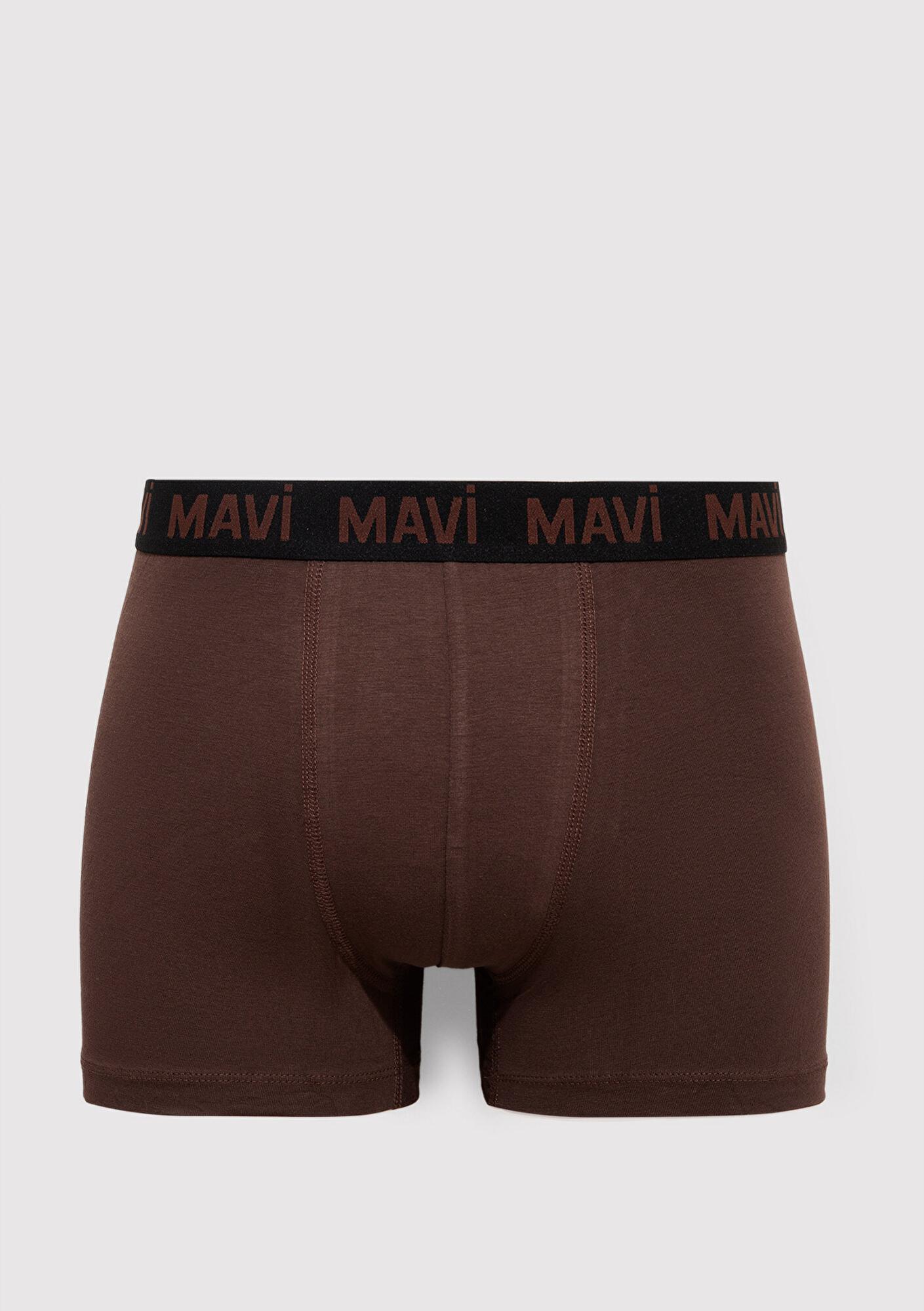 Mavi Kahverengi Basic Boxer 0911077-29871