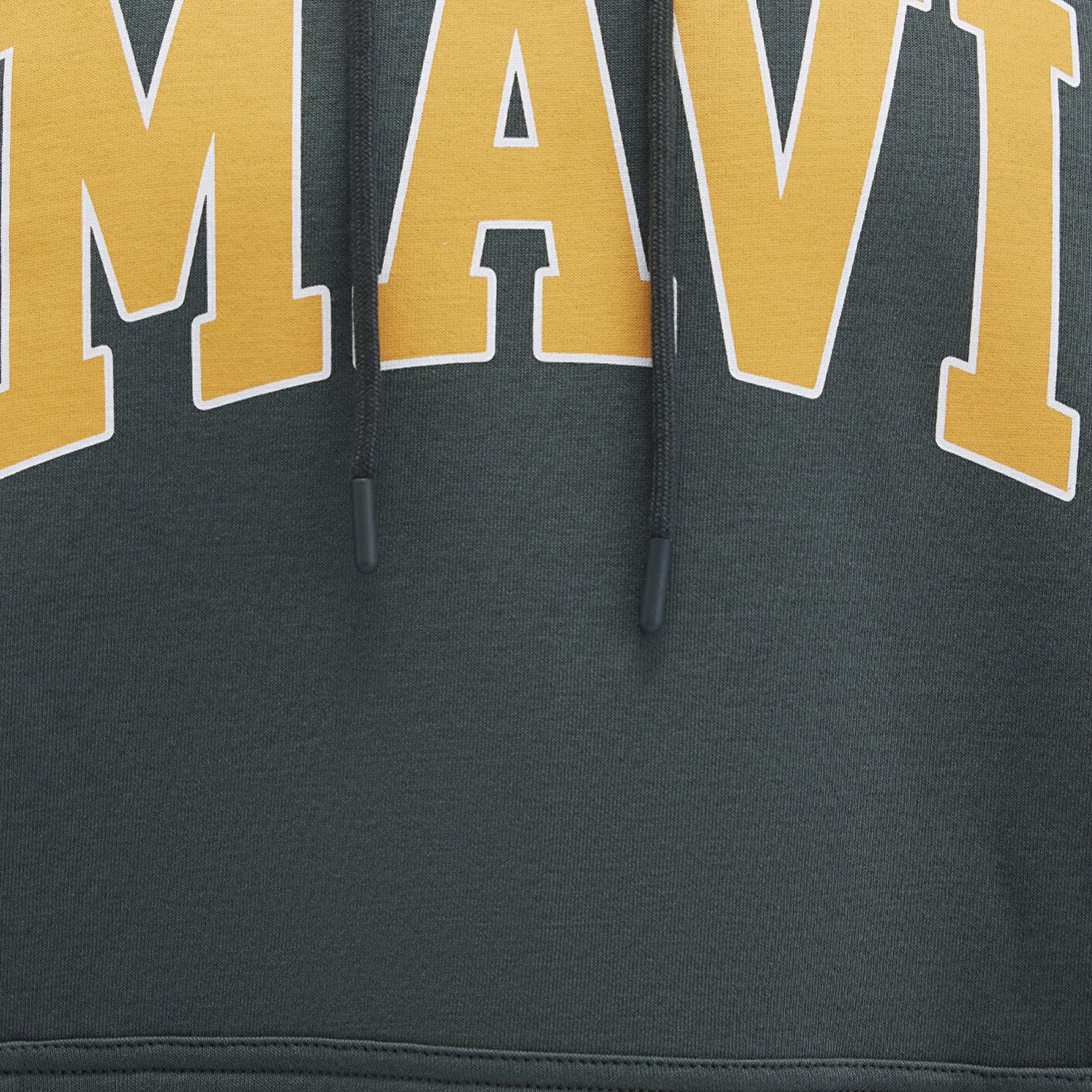 Mavi Mavi Logo Baskılı Kapüşonlu Yeşil Sweatshirt 067149-71598