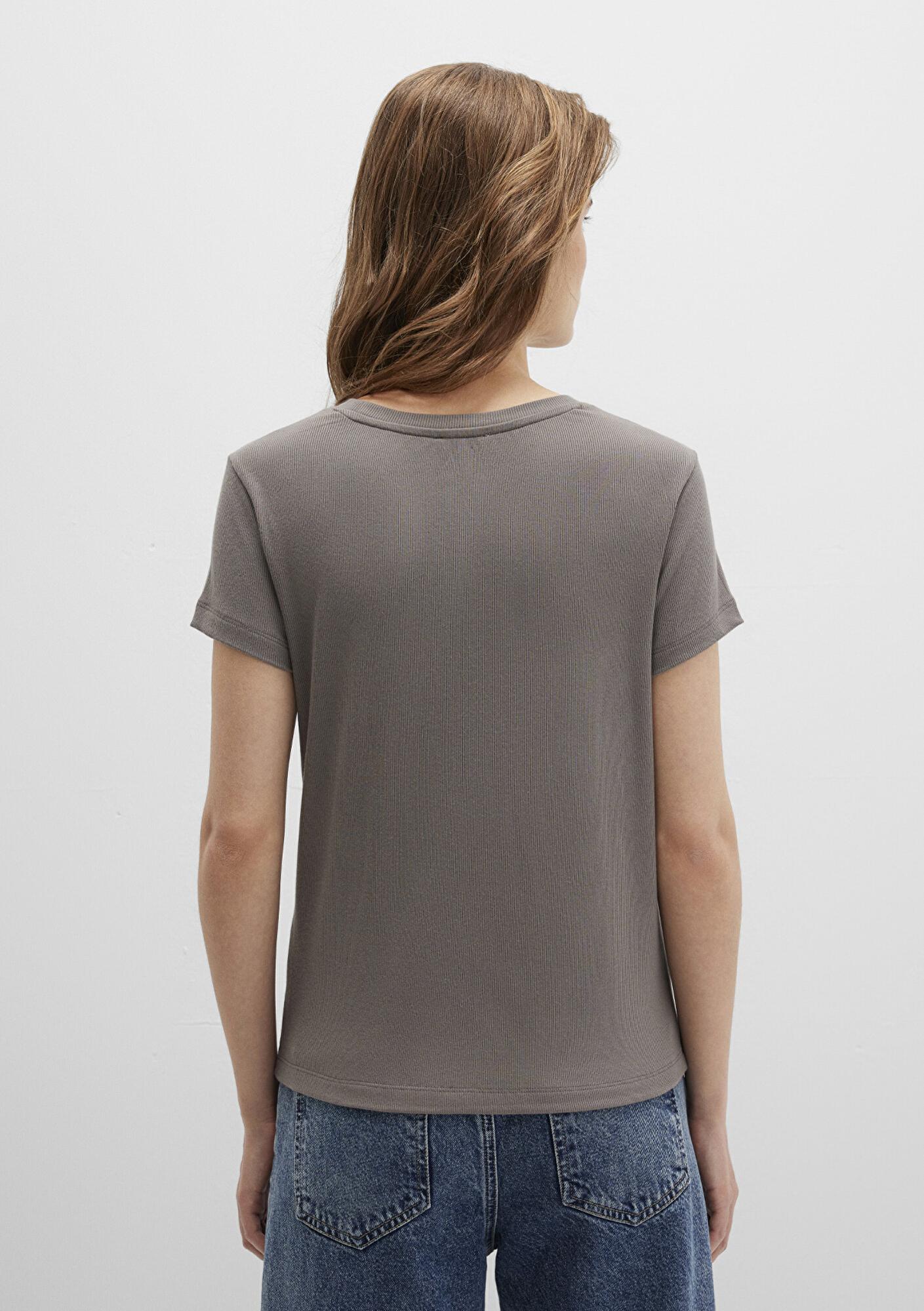 Mavi Gri Basic Tişört Slim Fit / Dar Kesim 1612904-70095