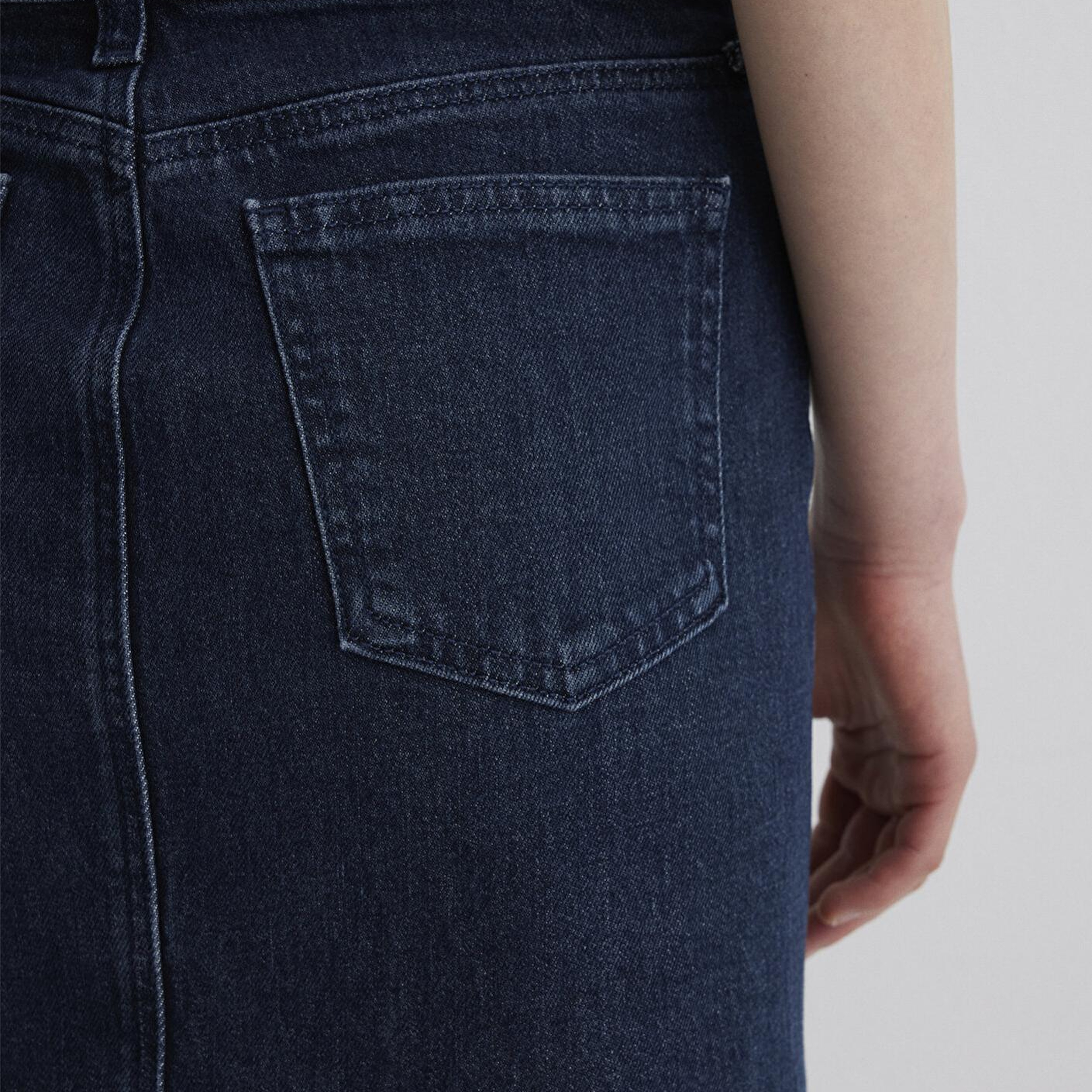 Mavi Shera Gold Premium Koyu Mavi Jean Etek 1310650-89226