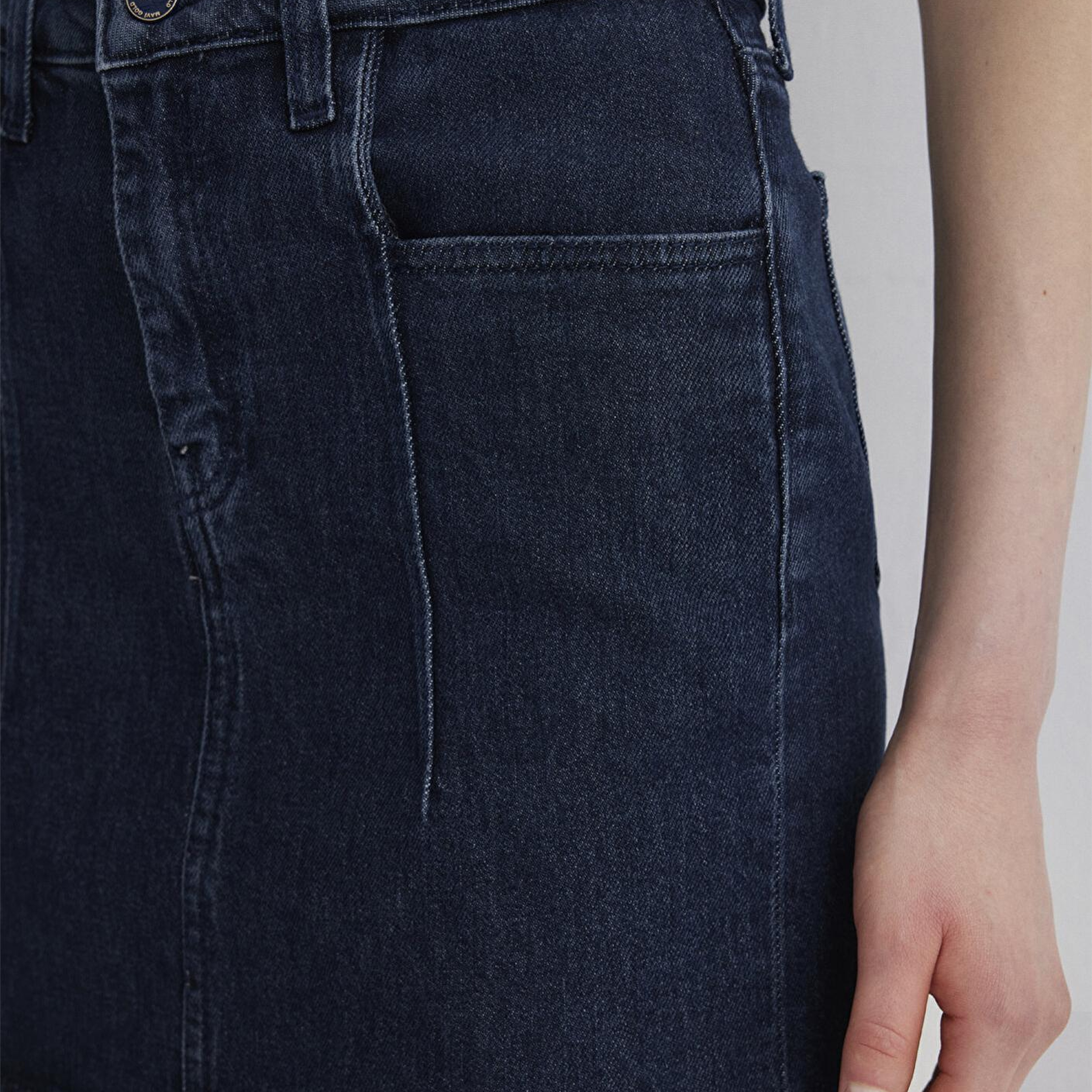 Mavi Shera Gold Premium Koyu Mavi Jean Etek 1310650-89226