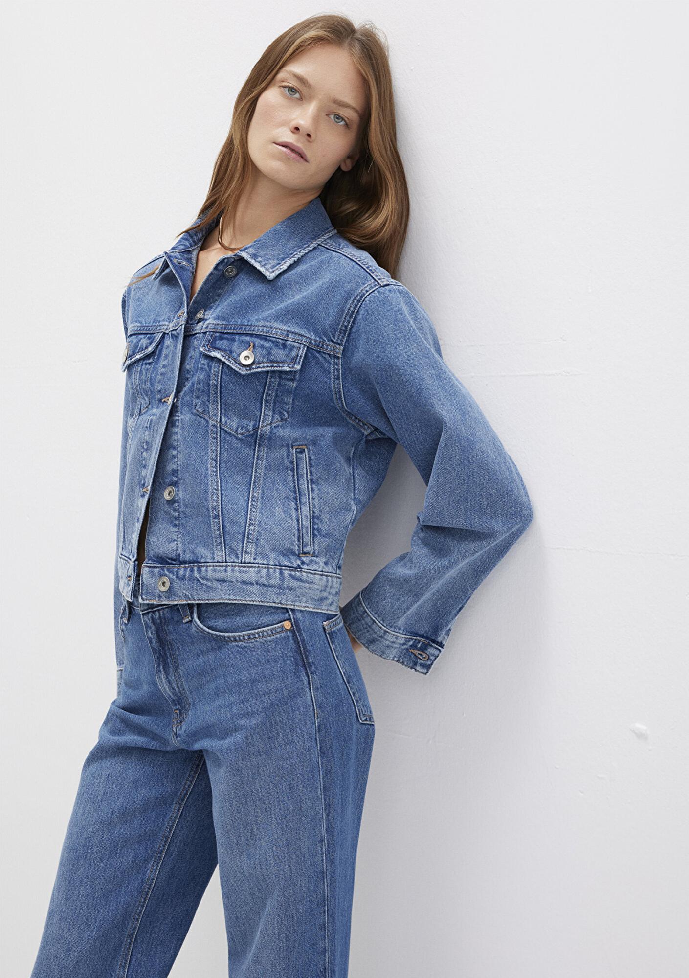 Mavi Megi Mavi Premium Indigo Mavisi Jean Ceket 1110389-89162