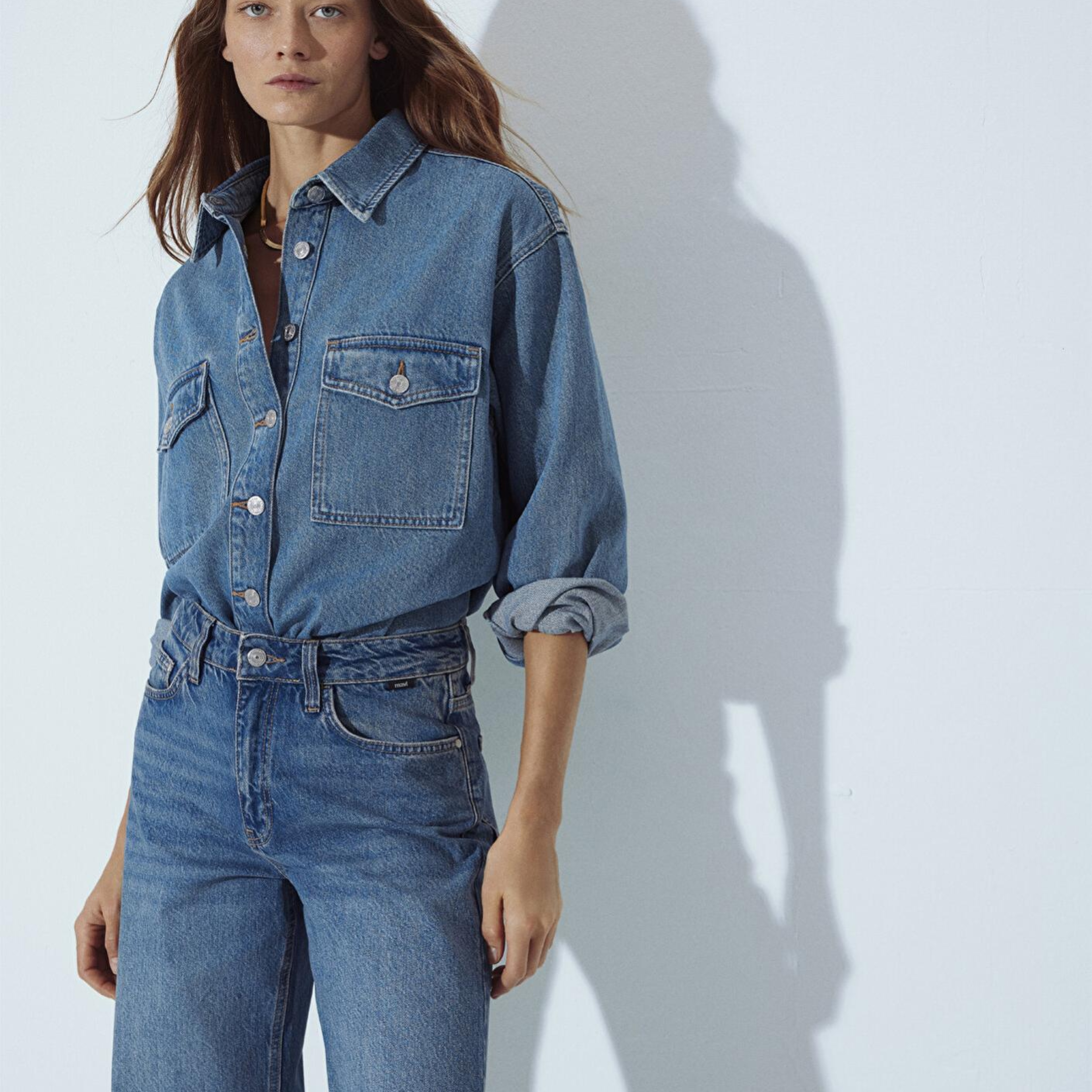 Mavi Bekka Classic Denim Indigo Mavisi Jean Gömlek Boyfriend 1211000-89250