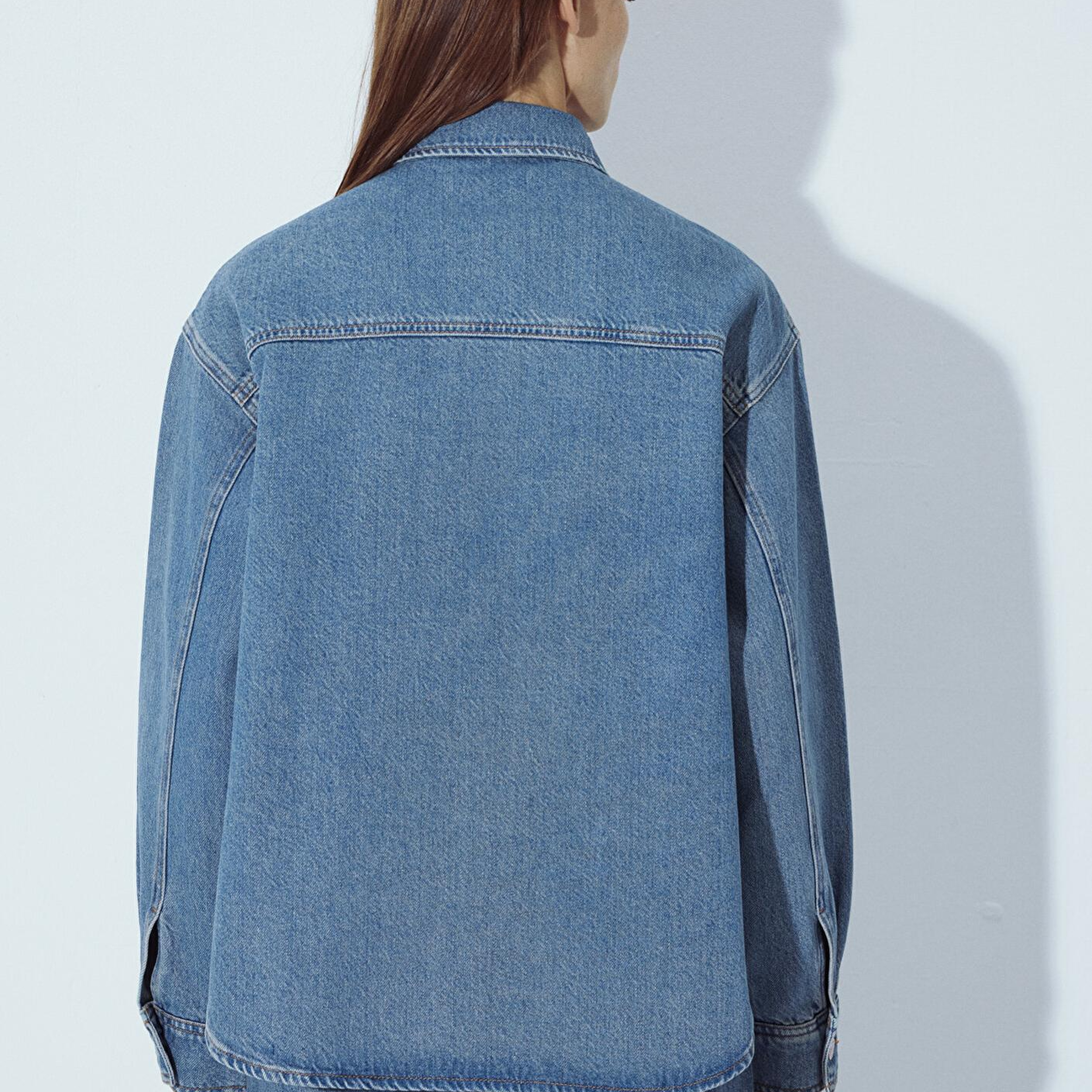 Mavi Bekka Classic Denim Indigo Mavisi Jean Gömlek Boyfriend 1211000-89250