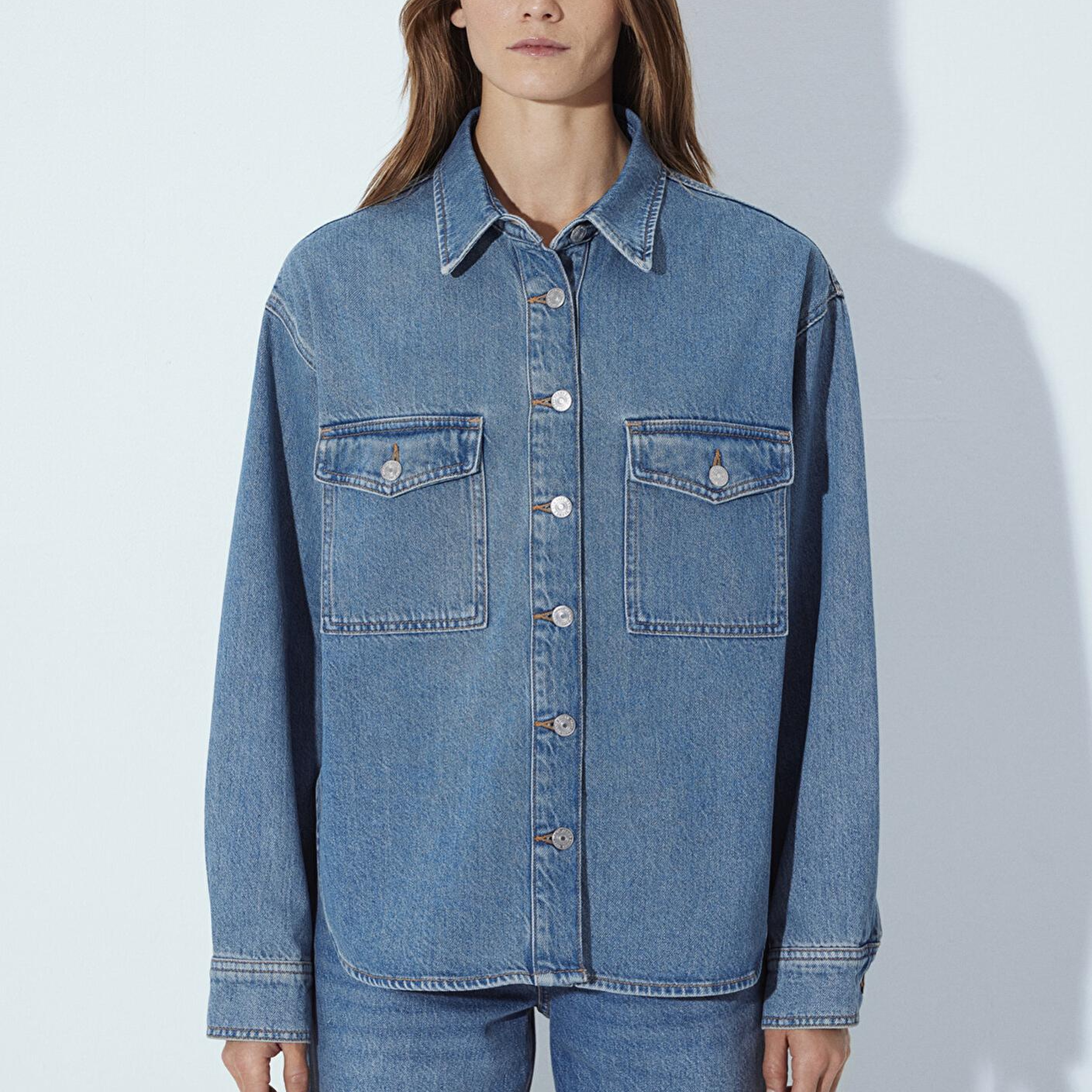 Mavi Bekka Classic Denim Indigo Mavisi Jean Gömlek Boyfriend 1211000-89250