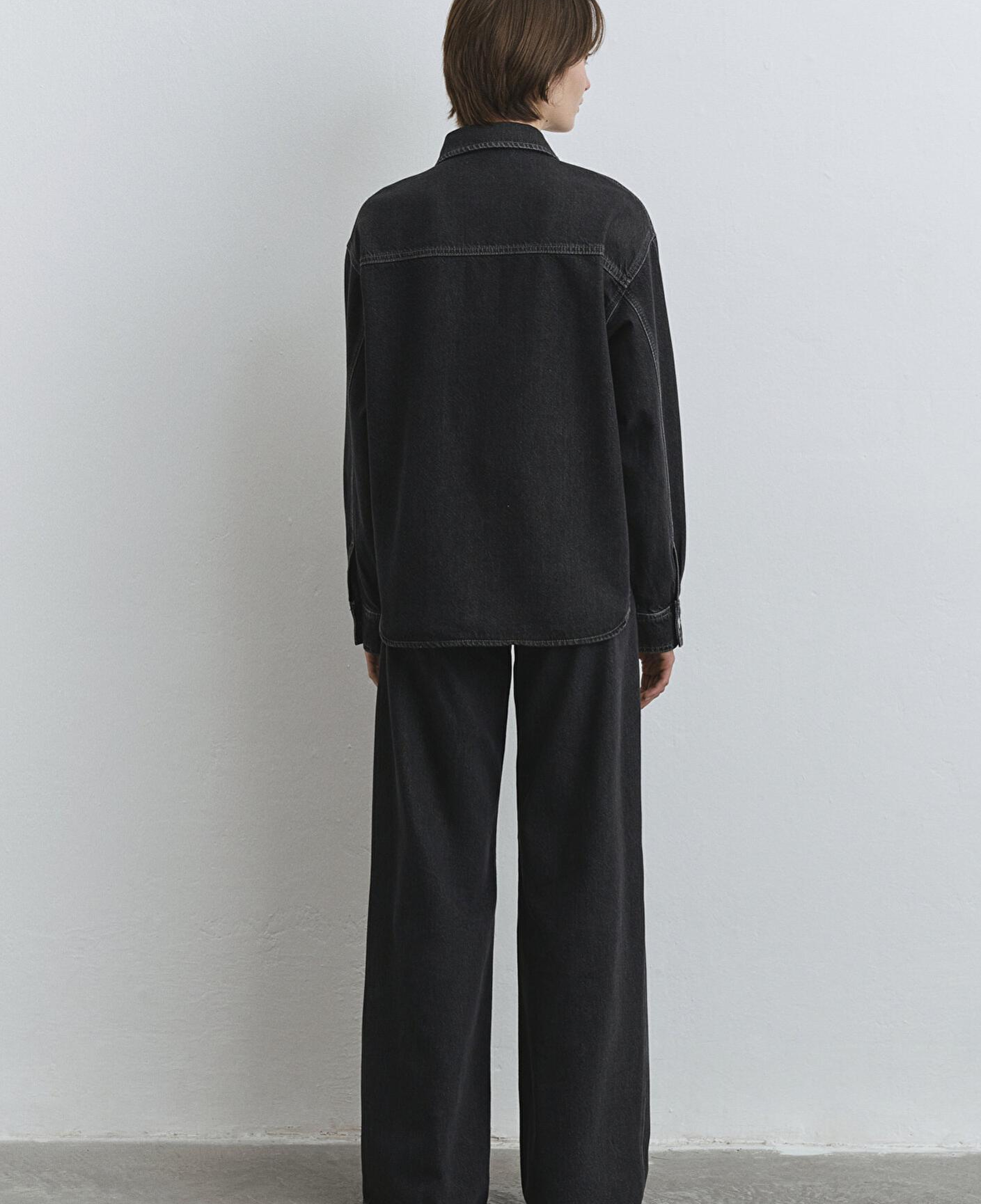 Mavi Bekka Classic Denim Antrasit Jean Gömlek Boyfriend 1211000-89238