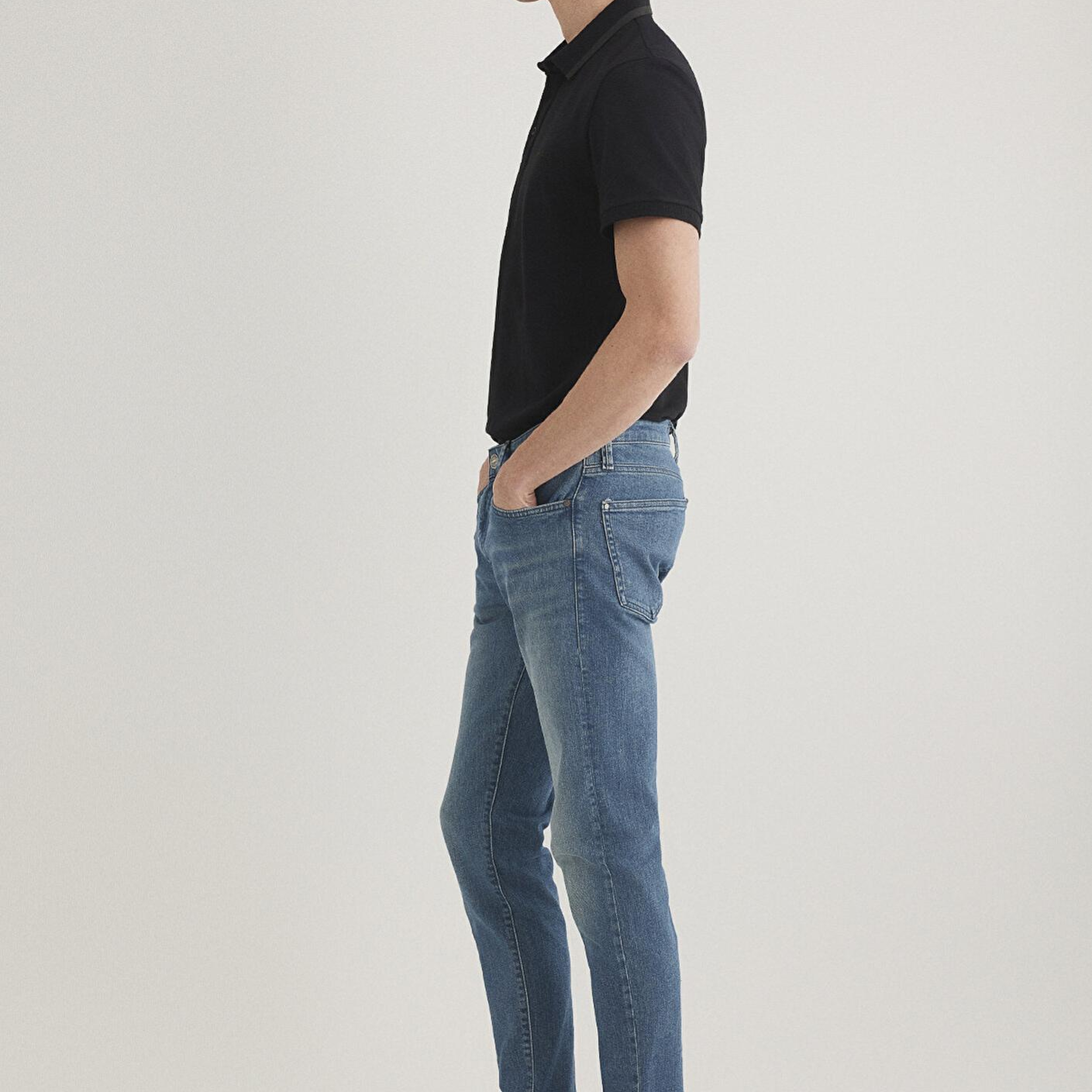 Mavi James Lux Black Gölgeli Puslu Indigo Mavisi Jean Pantolon 0042489352