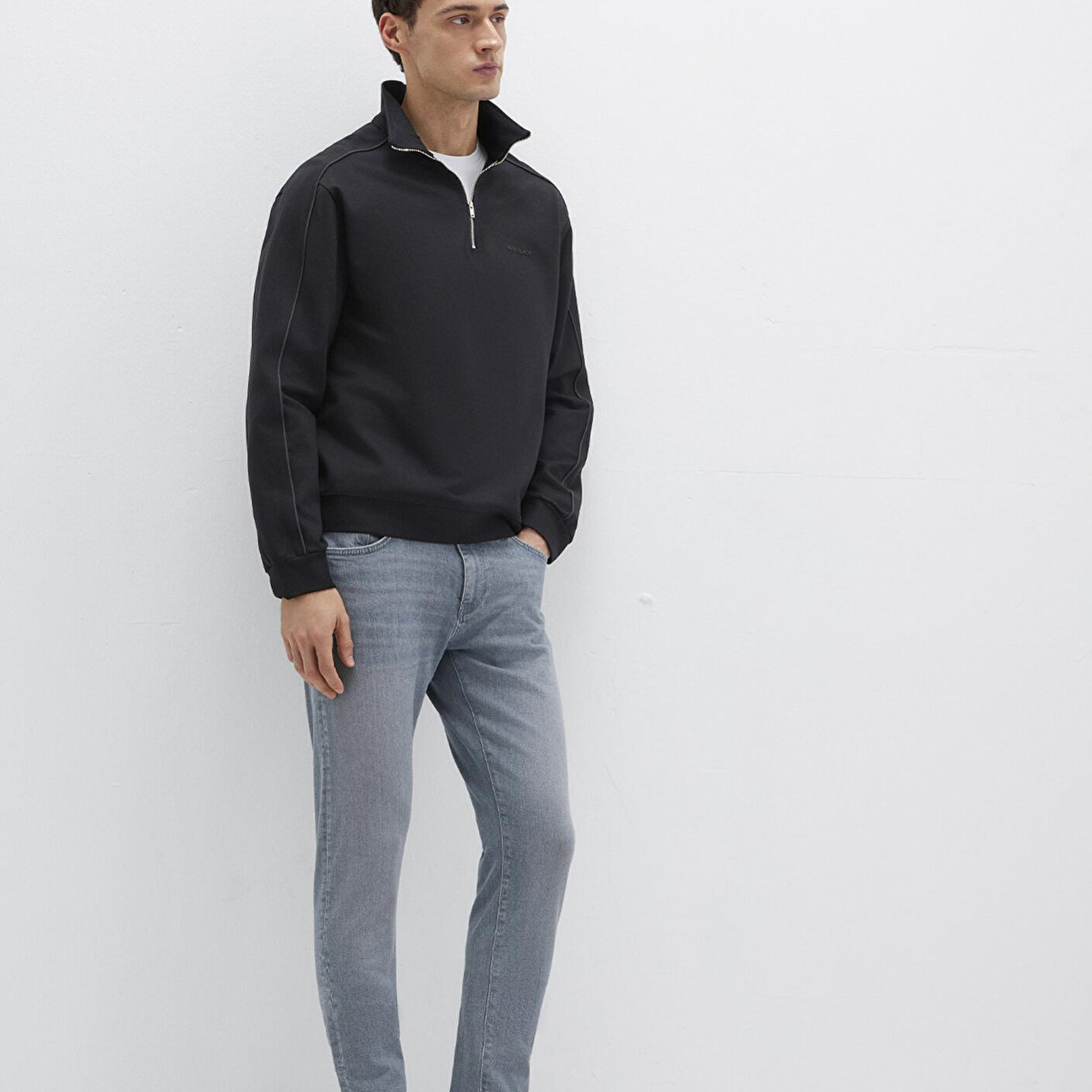 Mavi James Lux Black Gri Mavi Smoke Jean Pantolon 0042489350