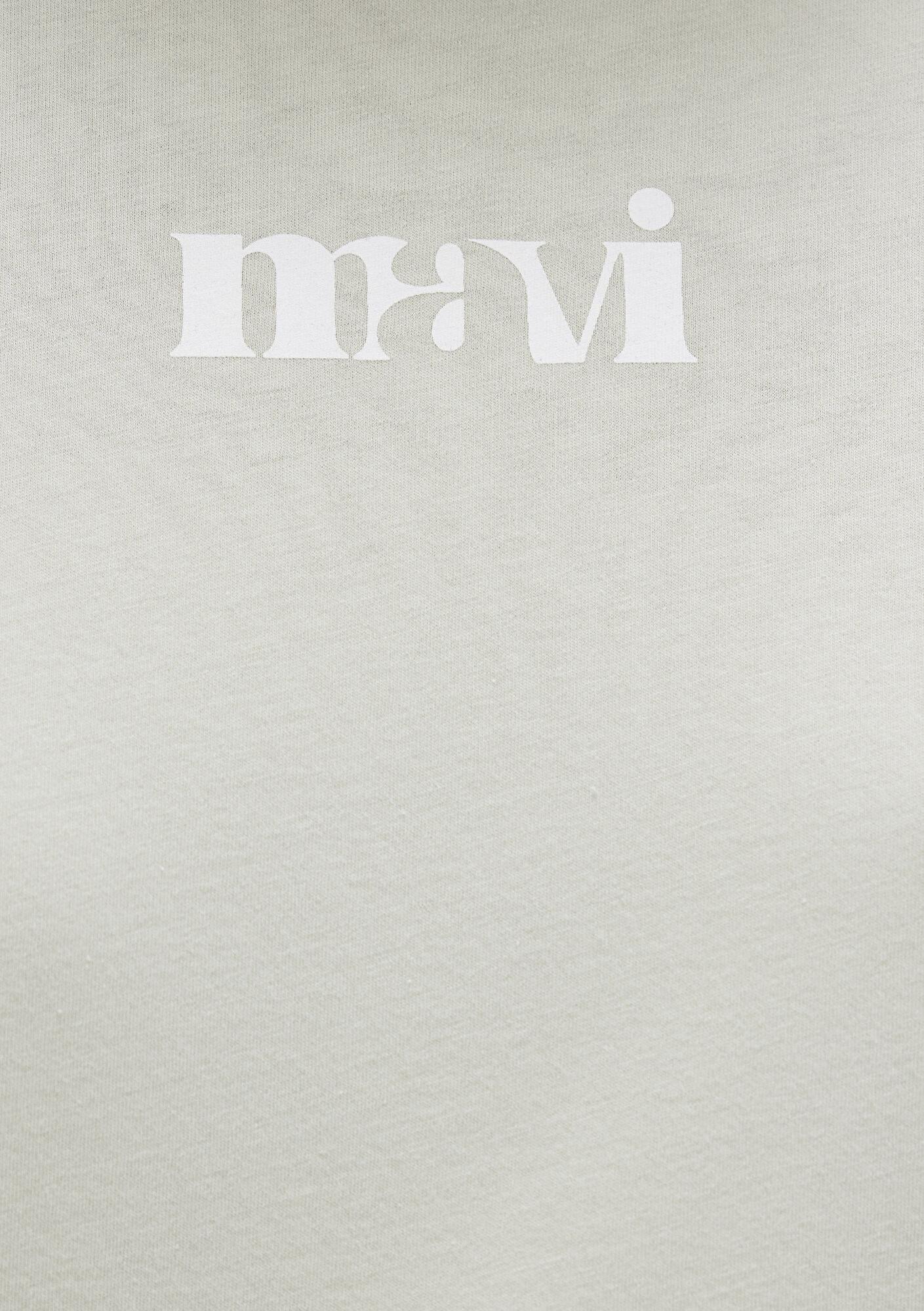 Mavi Mavi Baskılı Yeşil Tişört Regular Fit / Normal Kesim 1612241-70148