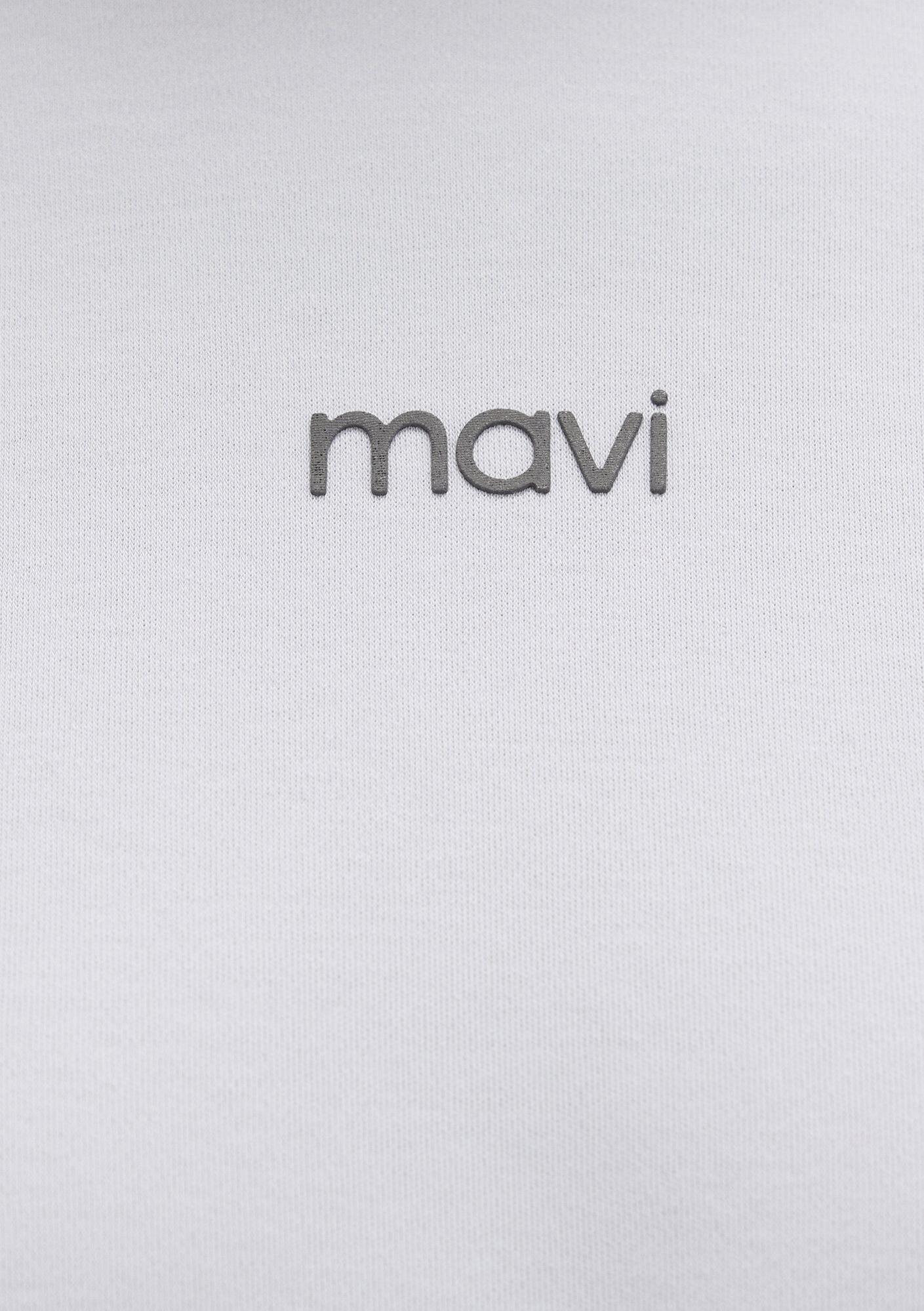 Mavi Mavi Logo Baskılı İnterlok Mavi Tişört Regular Fit / Normal Kesim 1612829-89201