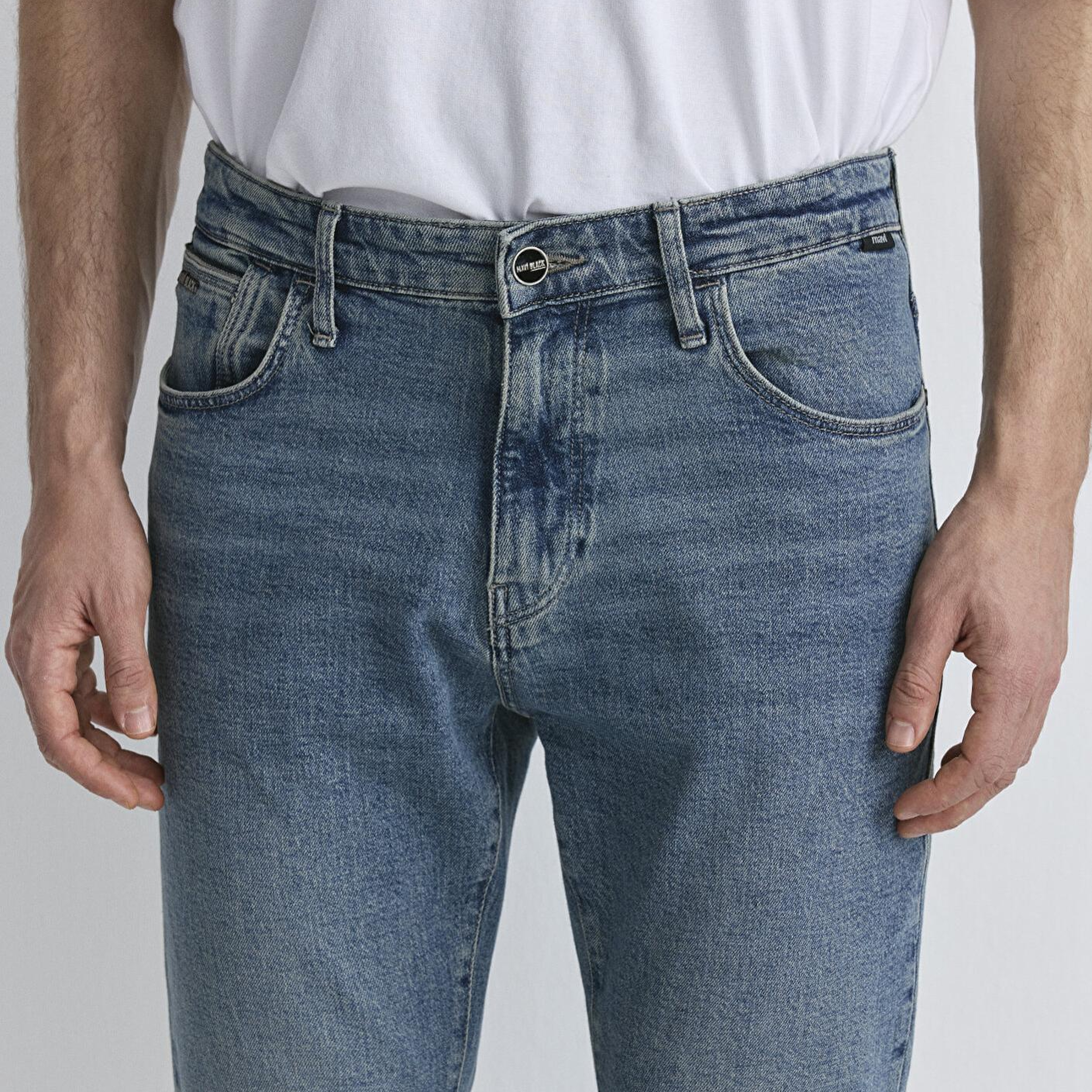 Mavi Milan Mavi Black Puslu Mavi-Gri Jean Pantolon 0081089344