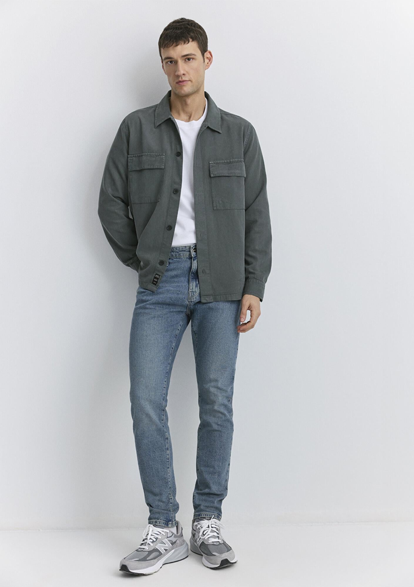 Mavi Milan Mavi Black Puslu Mavi-Gri Jean Pantolon 0081089344