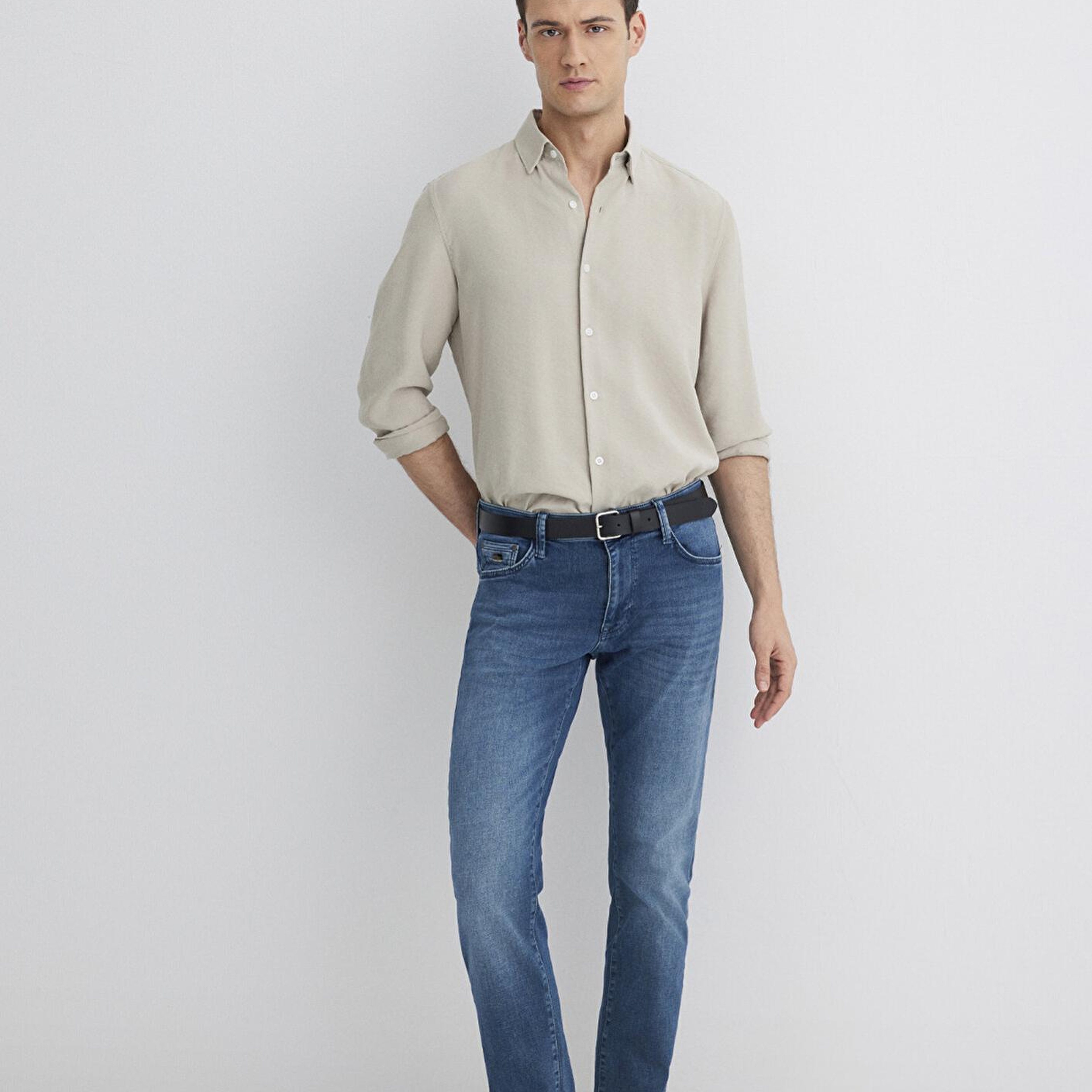 Mavi Jake Lux Black Gölgeli İndigo Mavisi Jean Pantolon 0042289559