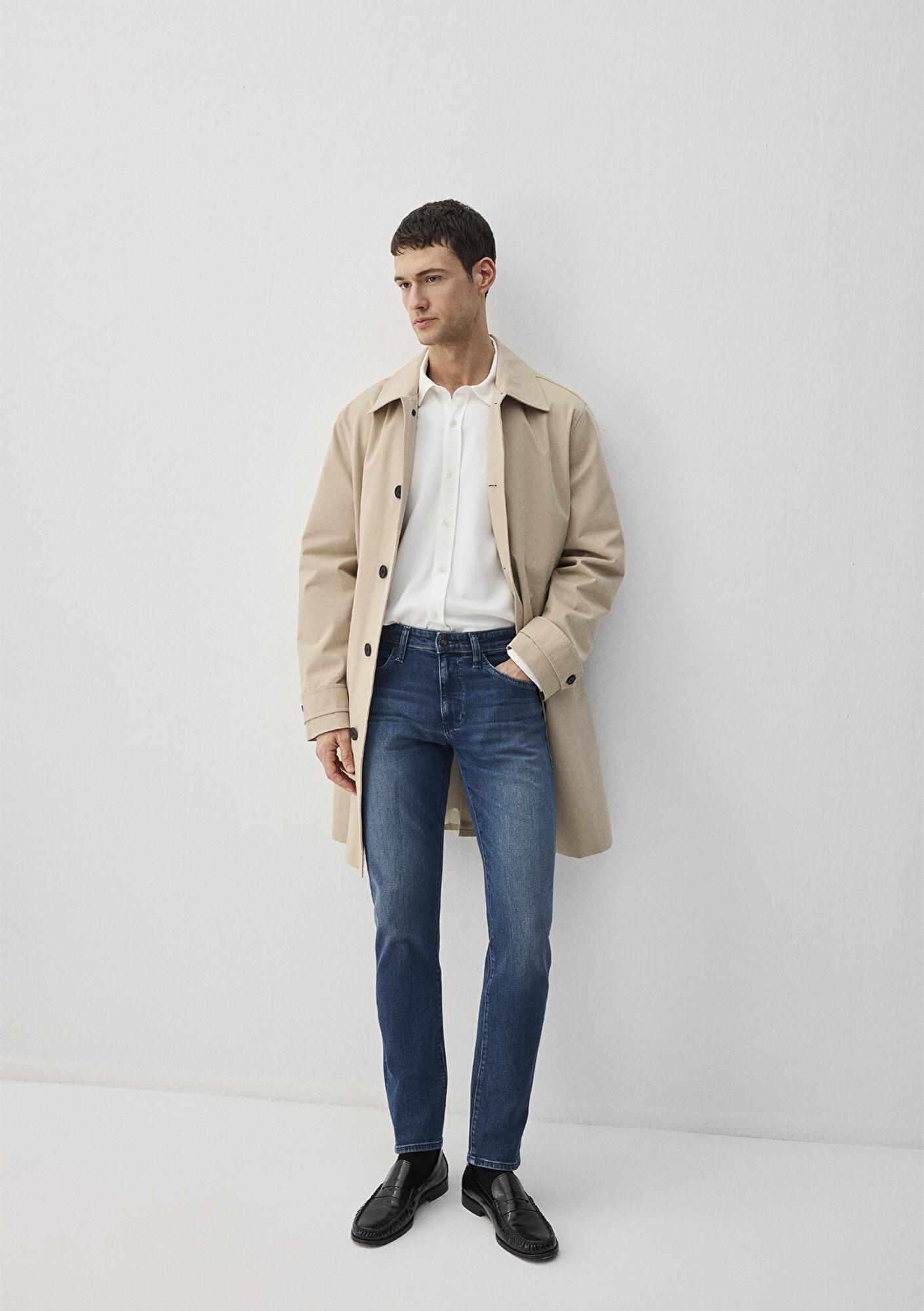 Mavi Marcus Lux Black İndigo Mavisi Jean Pantolon 0035189349