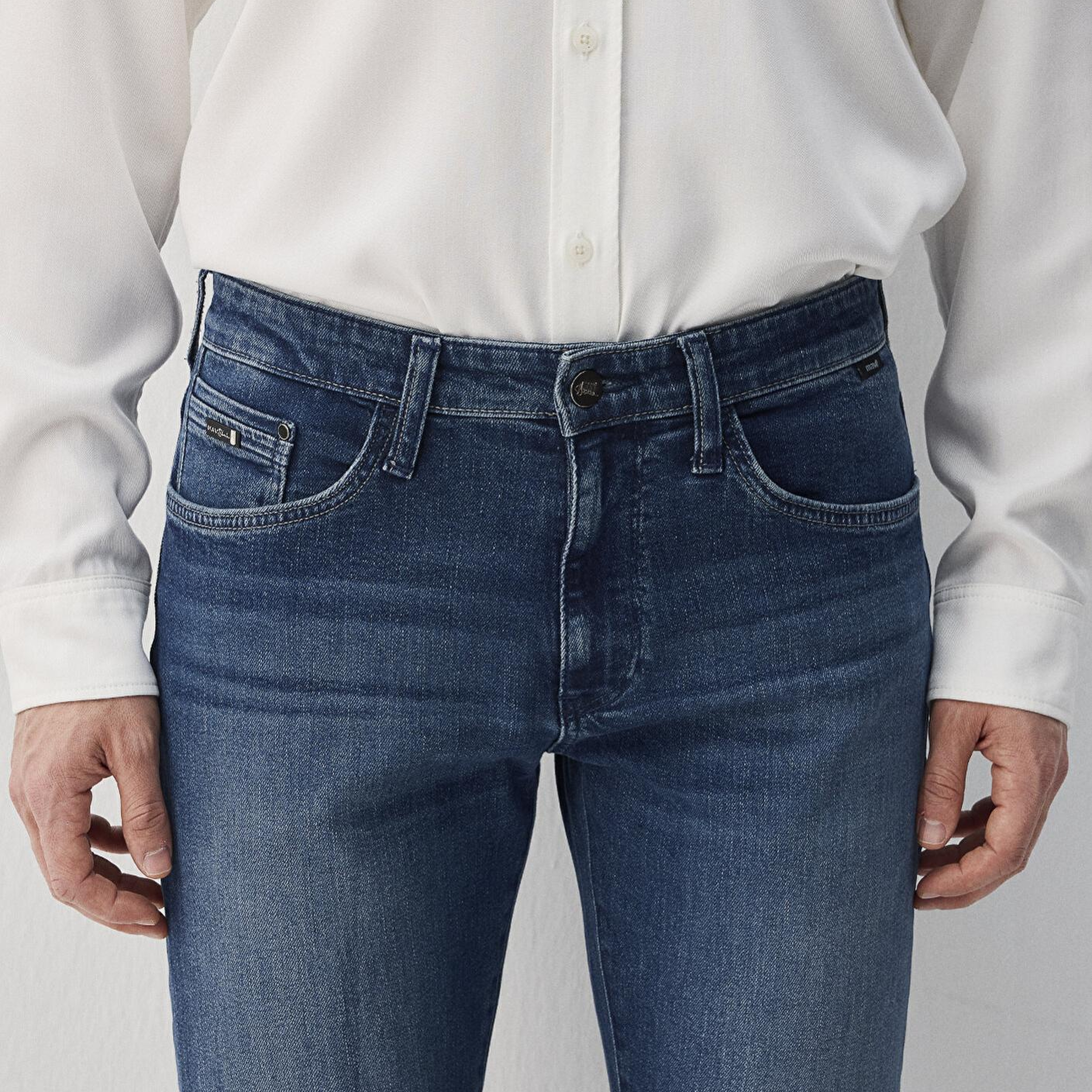 Mavi Marcus Lux Black İndigo Mavisi Jean Pantolon 0035189349