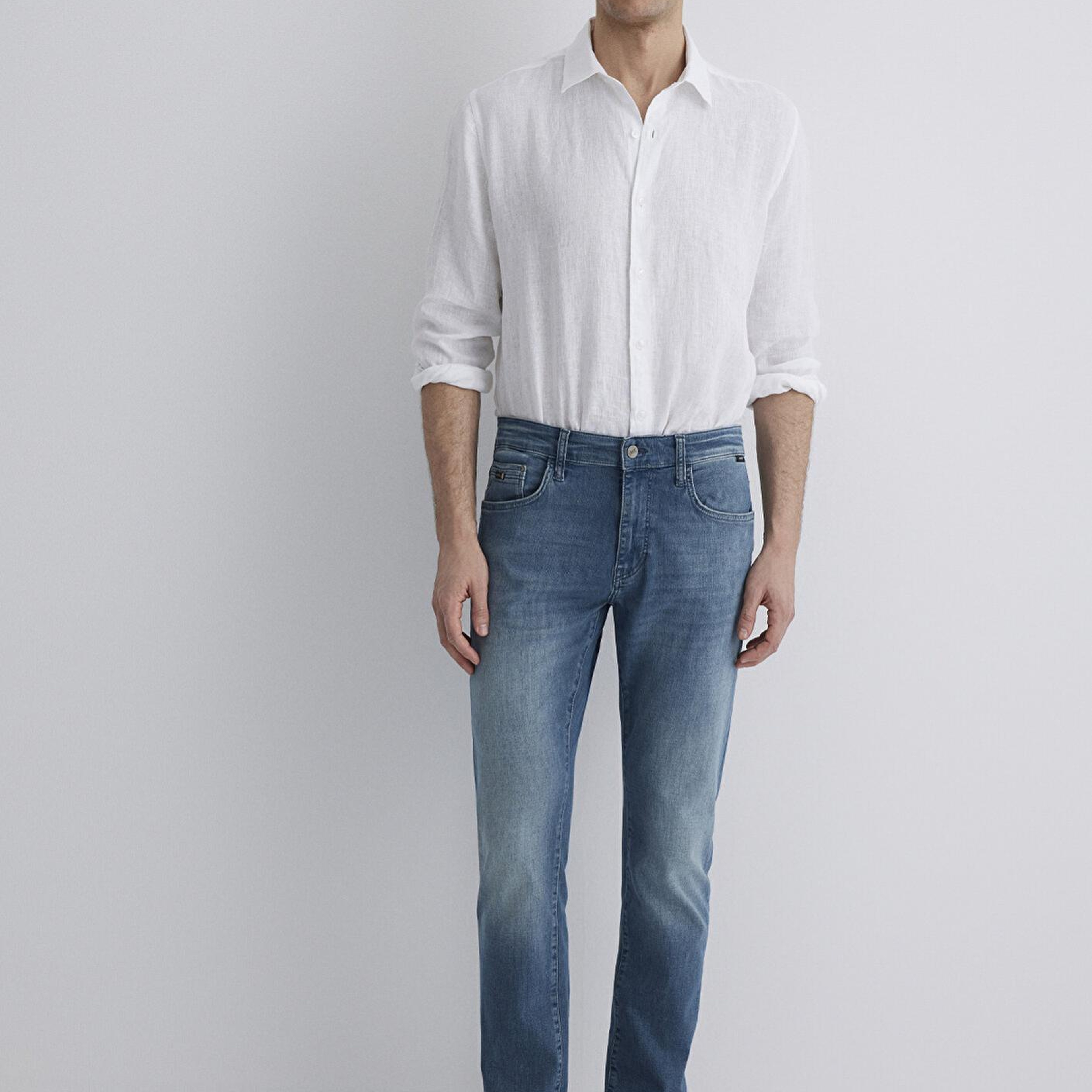 Mavi Marcus Lux Black Puslu İndigo Mavisi Jean Pantolon 0035189560