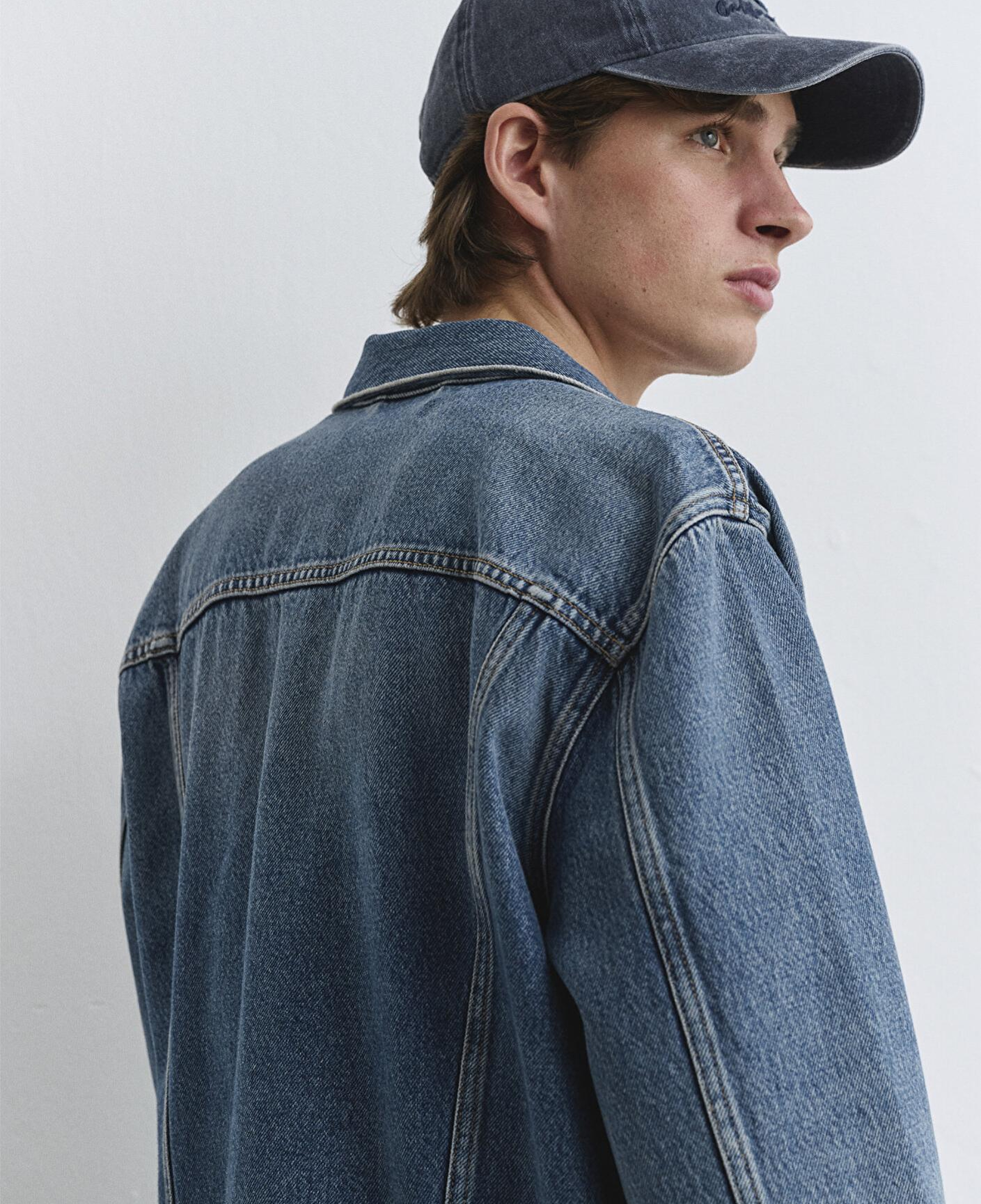 Mavi Ray Classic Denim Vintage İndigo Mavisi Jean Ceket 0110273-89412