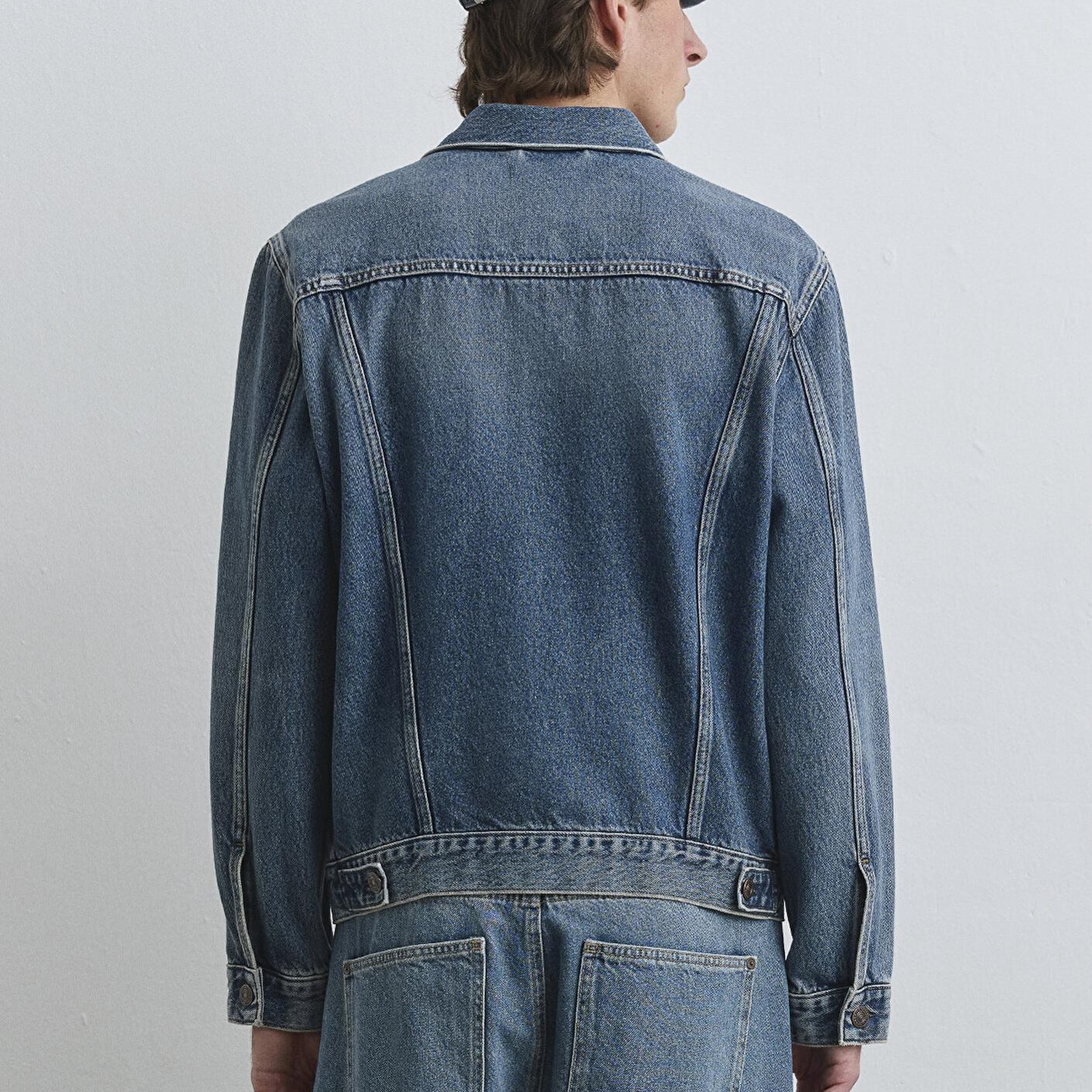 Mavi Ray Classic Denim Vintage İndigo Mavisi Jean Ceket 0110273-89412