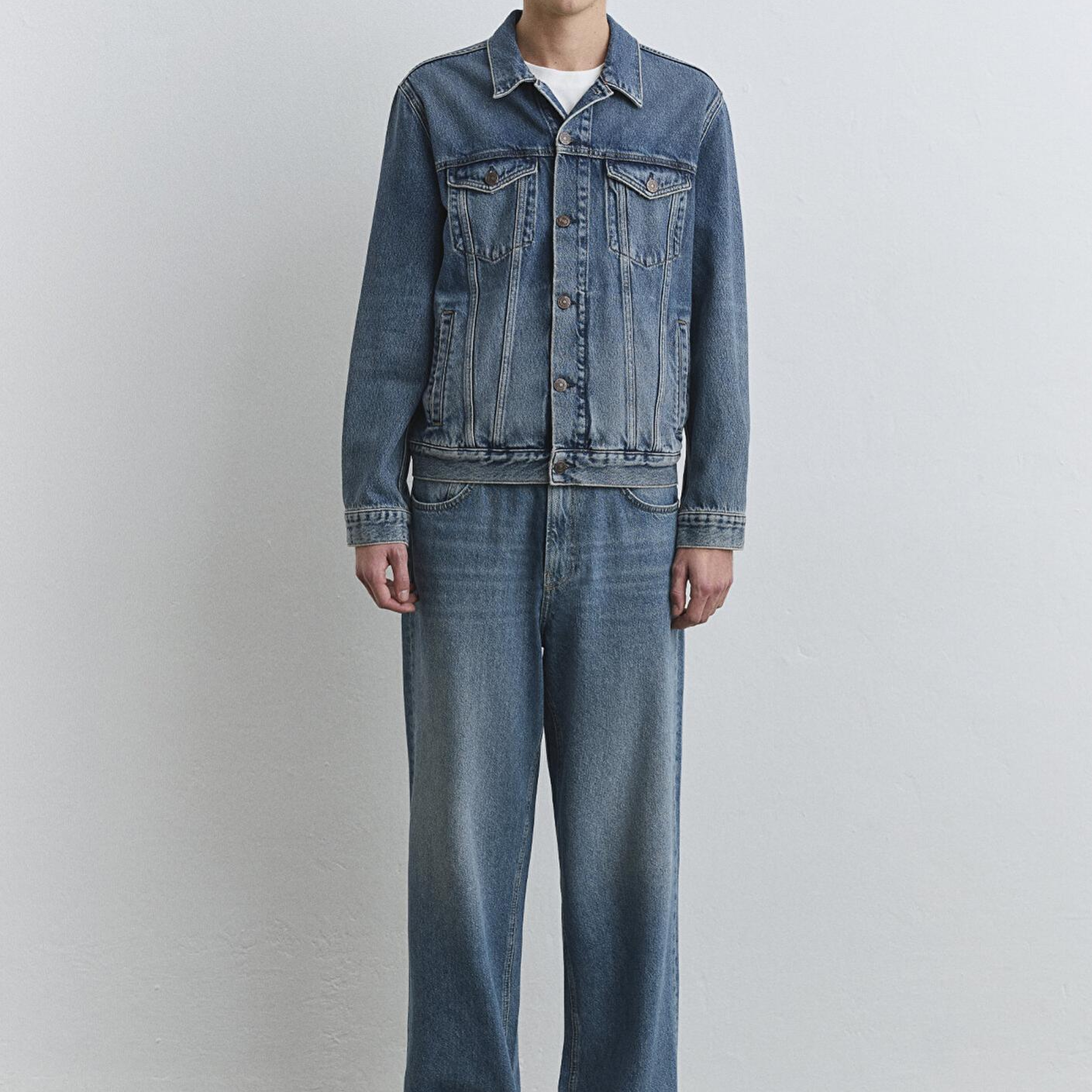 Mavi Ray Classic Denim Vintage İndigo Mavisi Jean Ceket 0110273-89412