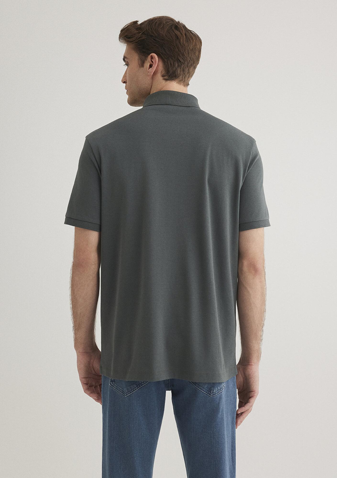 Mavi Mavi Black Haki Polo Tişört Regular Fit / Normal Kesim 0612520-71598