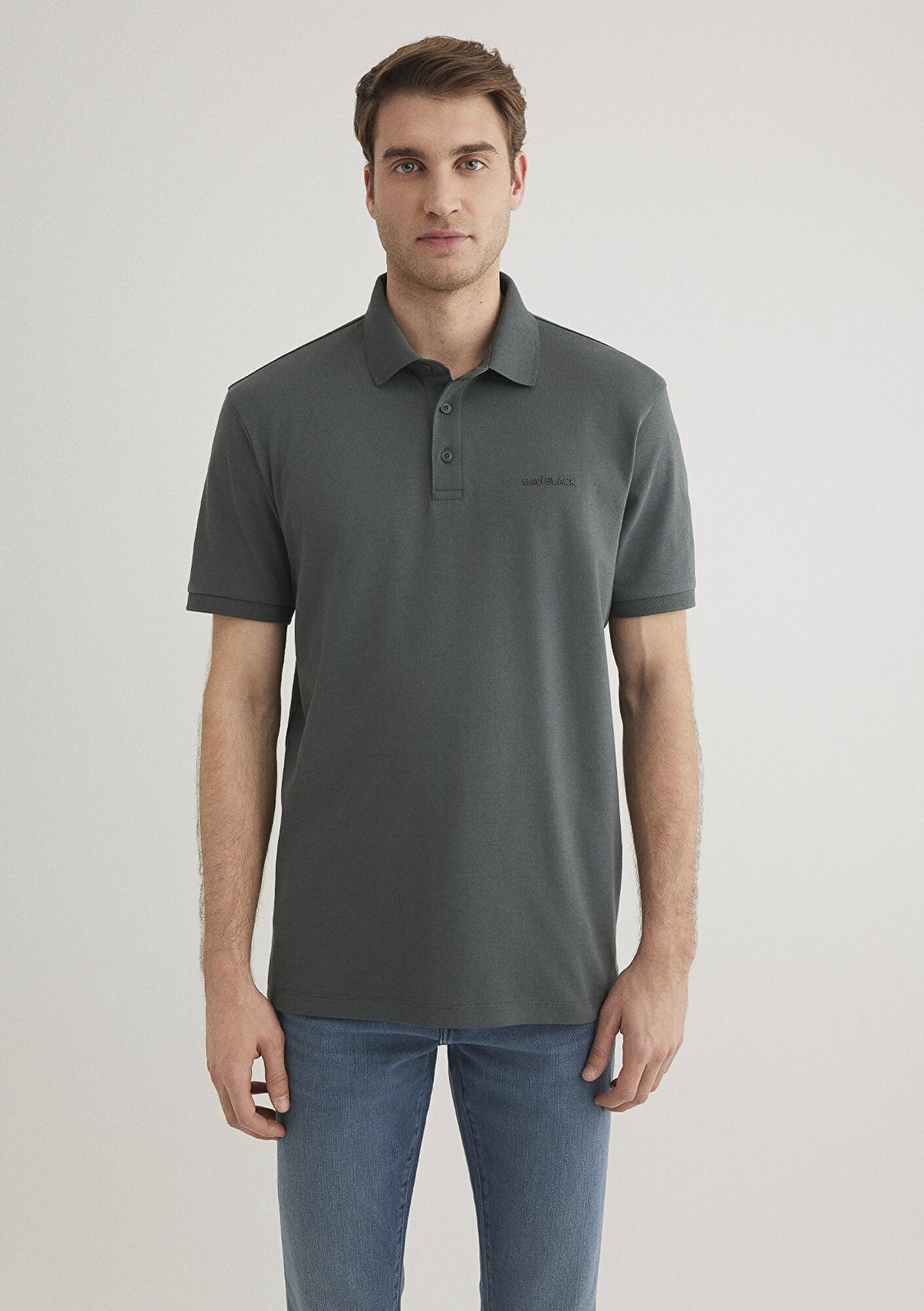 Mavi Mavi Black Haki Polo Tişört Regular Fit / Normal Kesim 0612520-71598