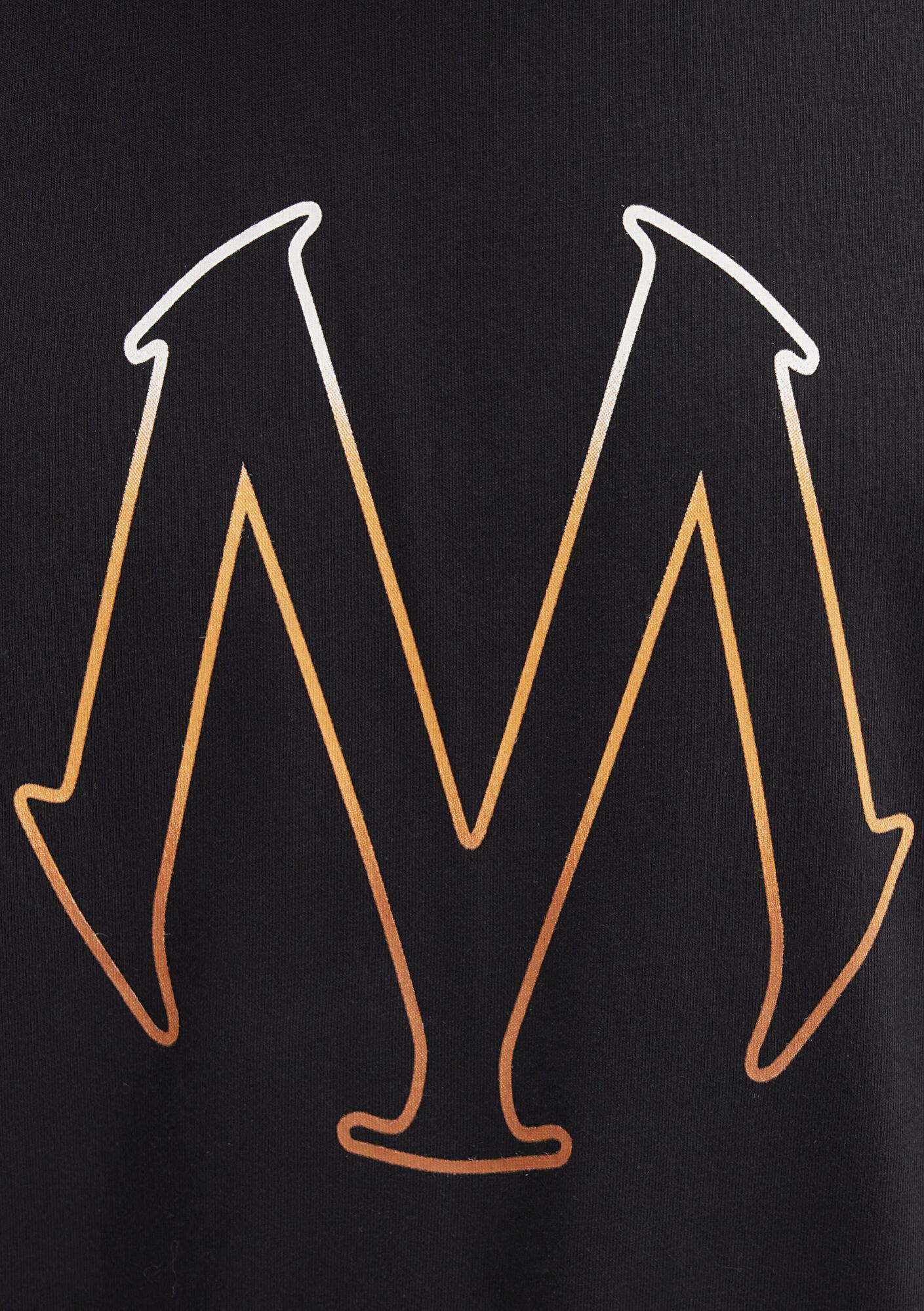 Mavi Mavi Logo Baskılı Siyah Tişört Regular Fit / Normal Kesim 0610635-900