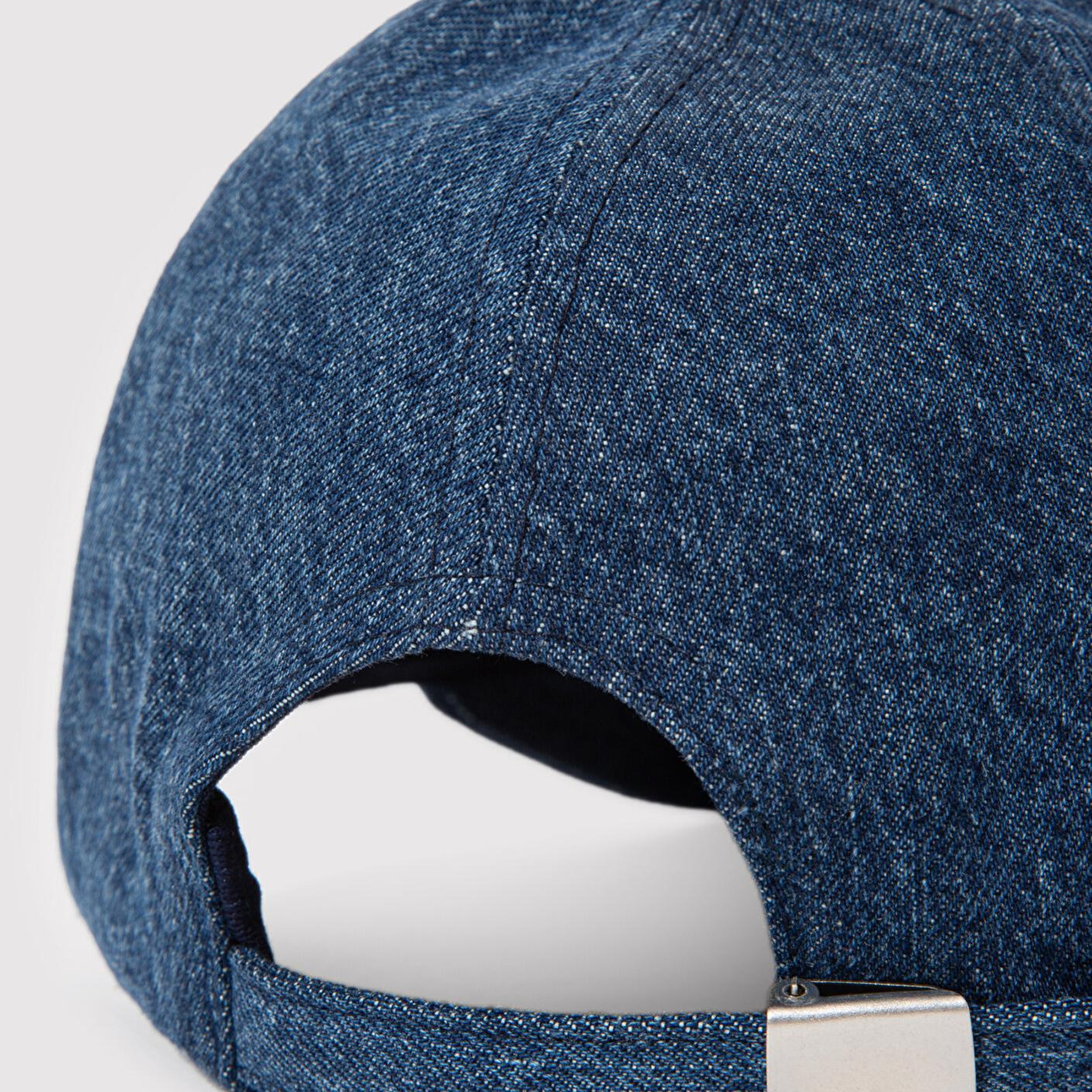 Mavi Kedi Nakışlı Denim Şapka 1913012-10241