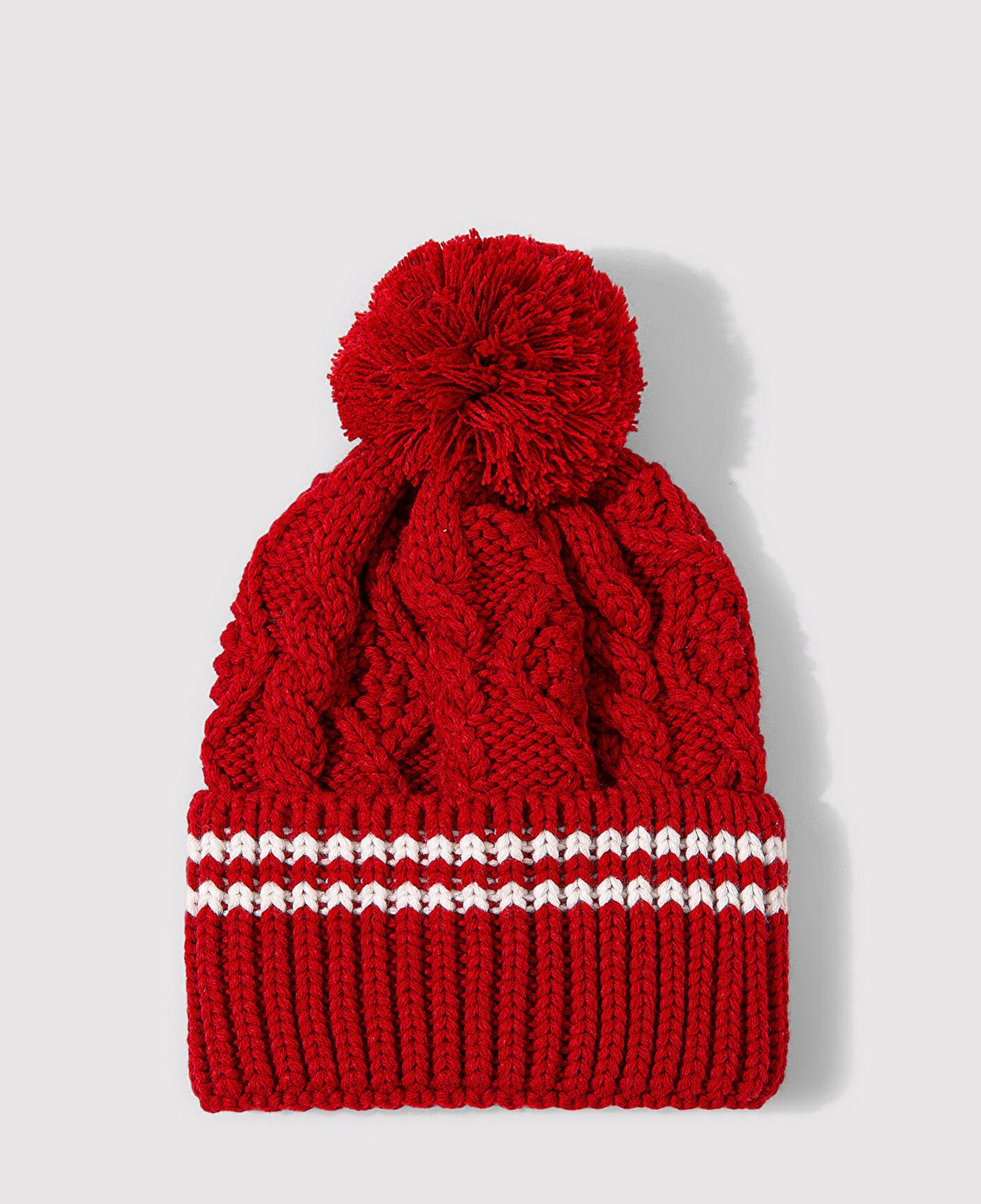 Mavi Ponponlu Kırmızı Bere 1913220-82054