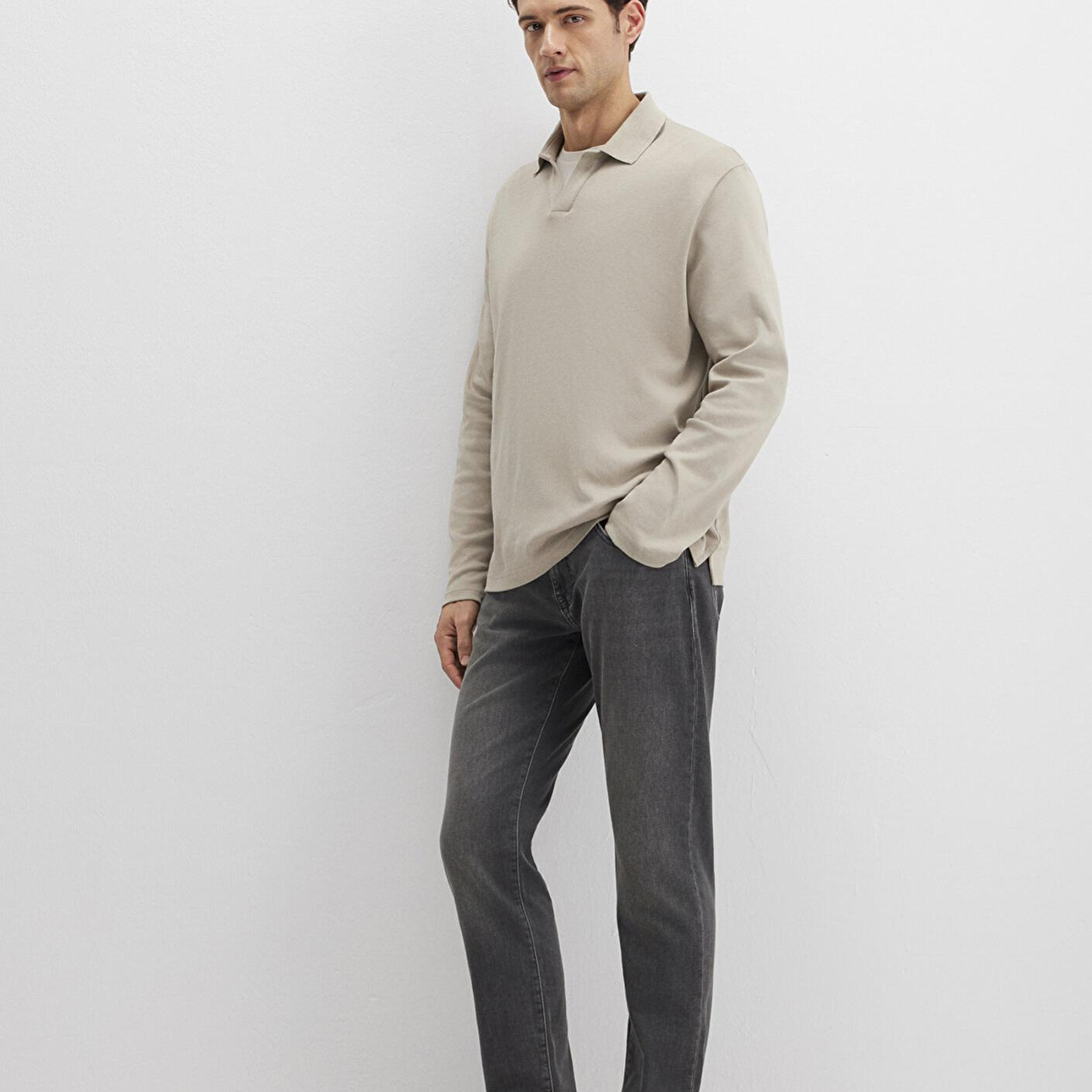 Mavi Marcus Sporty Koyu Gri Smoke Jean Pantolon 0035189134