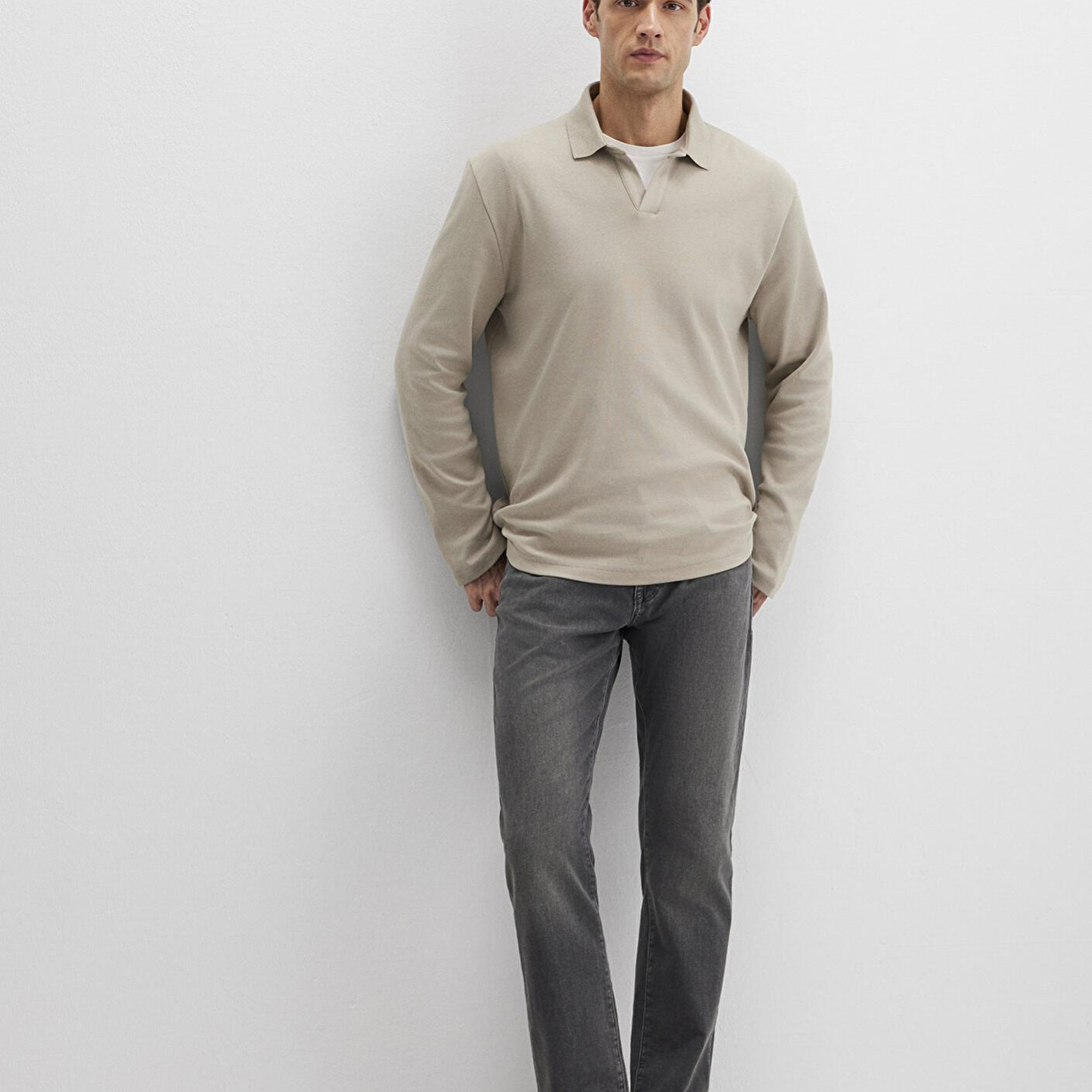 Mavi Marcus Sporty Koyu Gri Smoke Jean Pantolon 0035189134