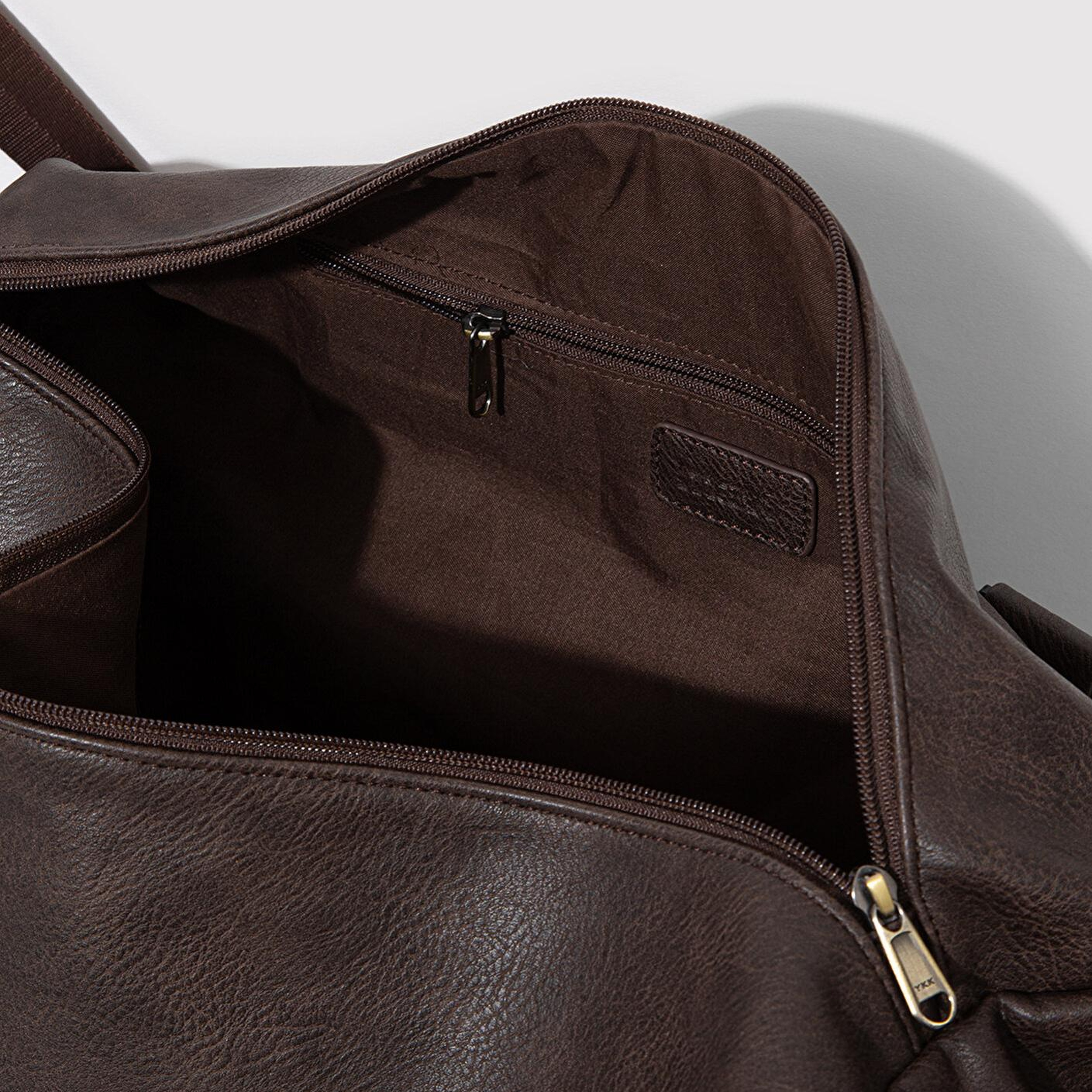 Mavi Kahverengi Suni Deri Spor Çantası 0911571-70246