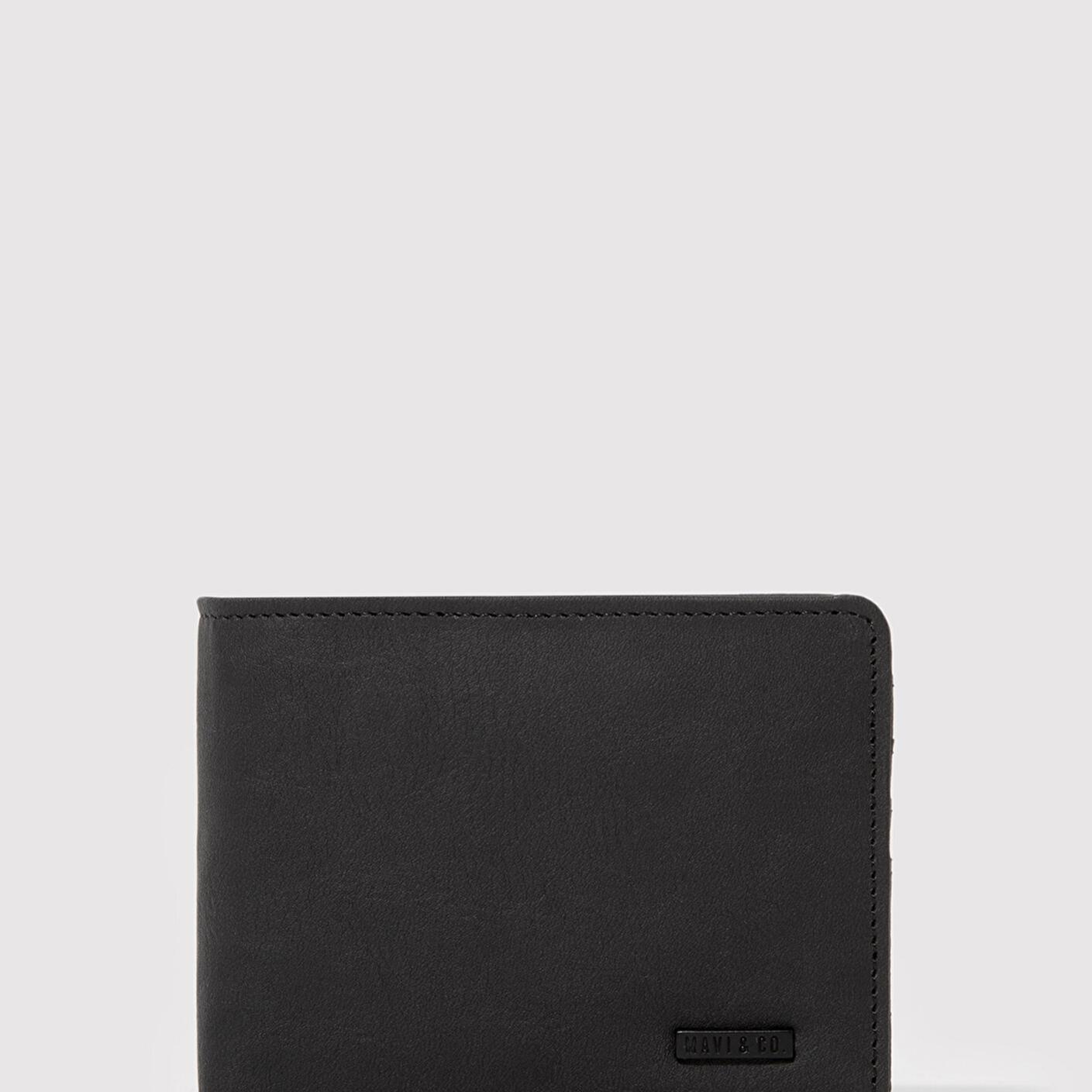 Mavi Siyah Suni Deri Cüzdan 0911843-900