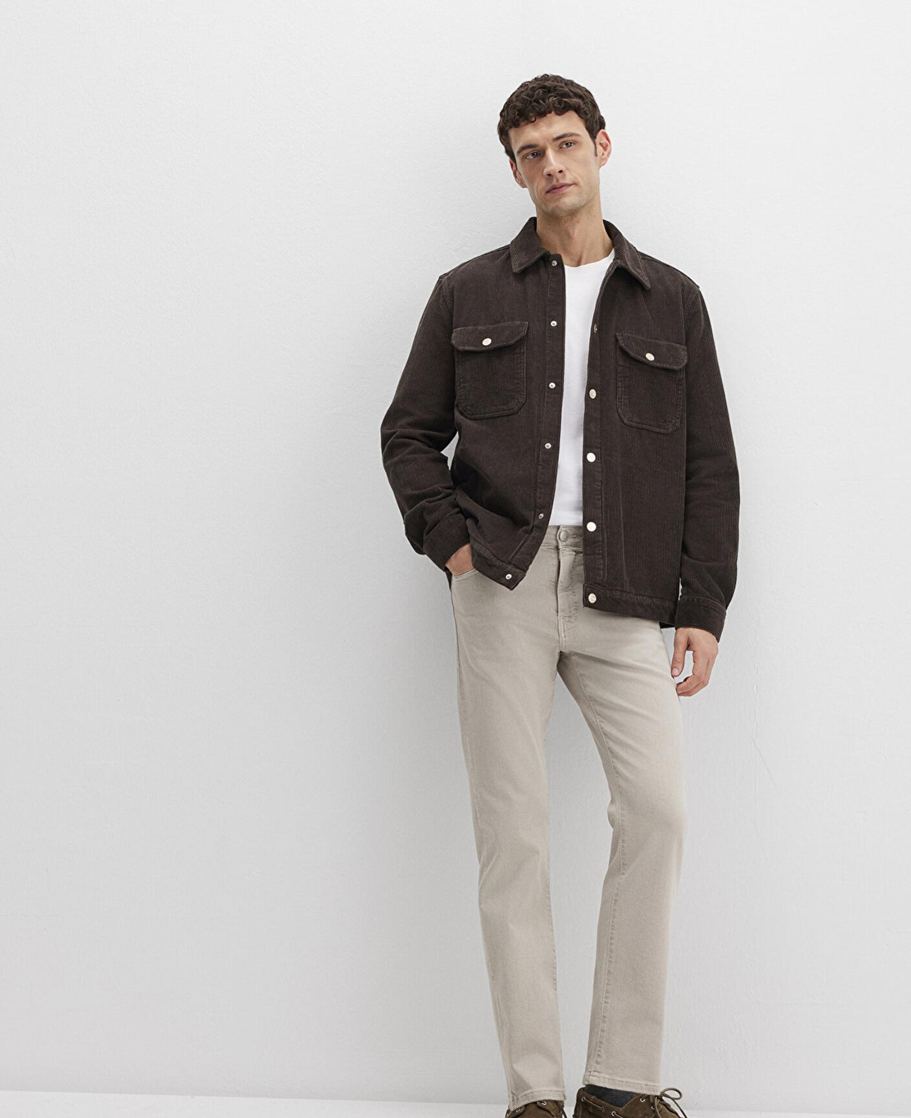 Mavi Hunter Soluk Toz Beji Comfort Gabardin Pantolon 0020283628