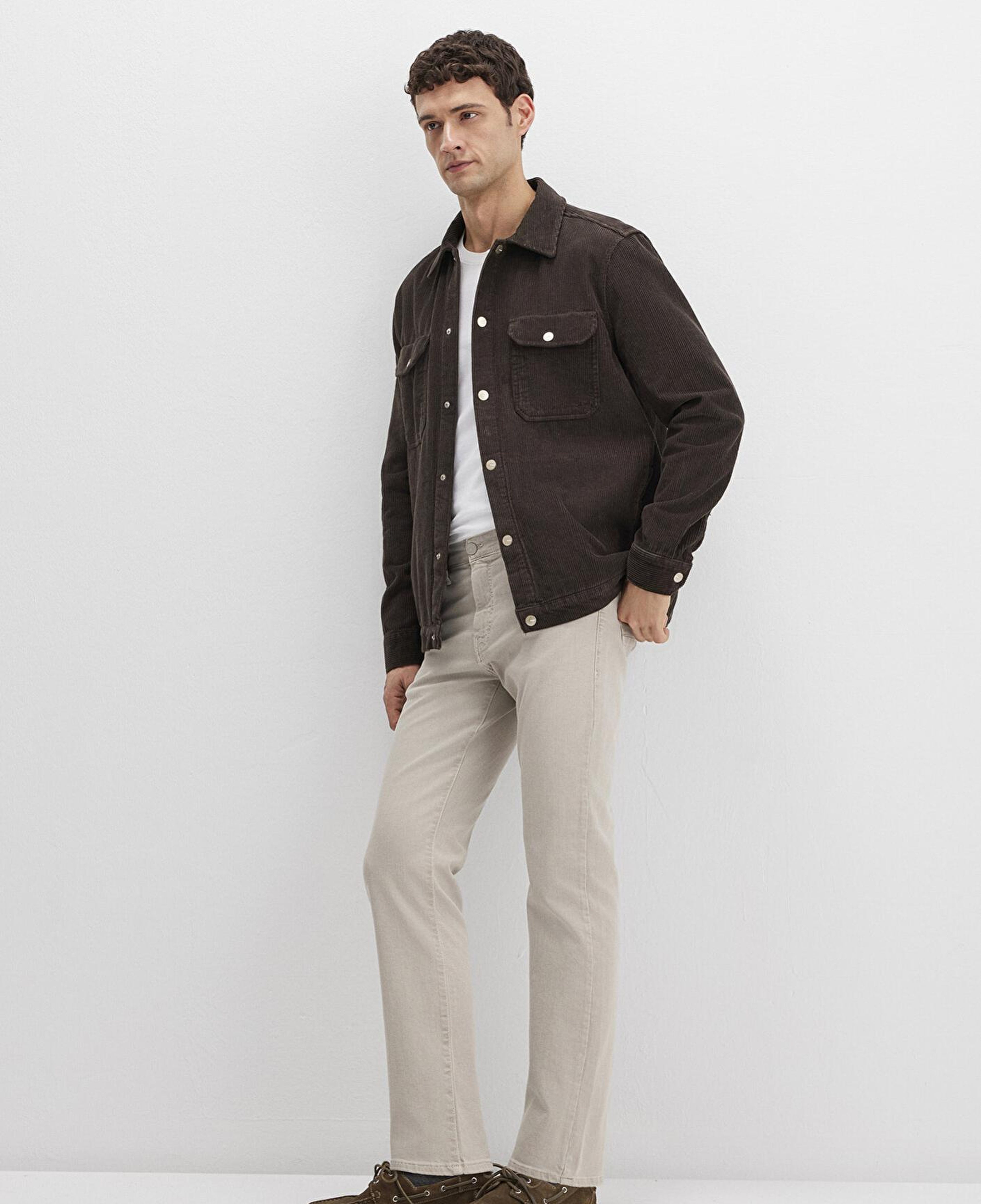 Mavi Hunter Soluk Toz Beji Comfort Gabardin Pantolon 0020283628