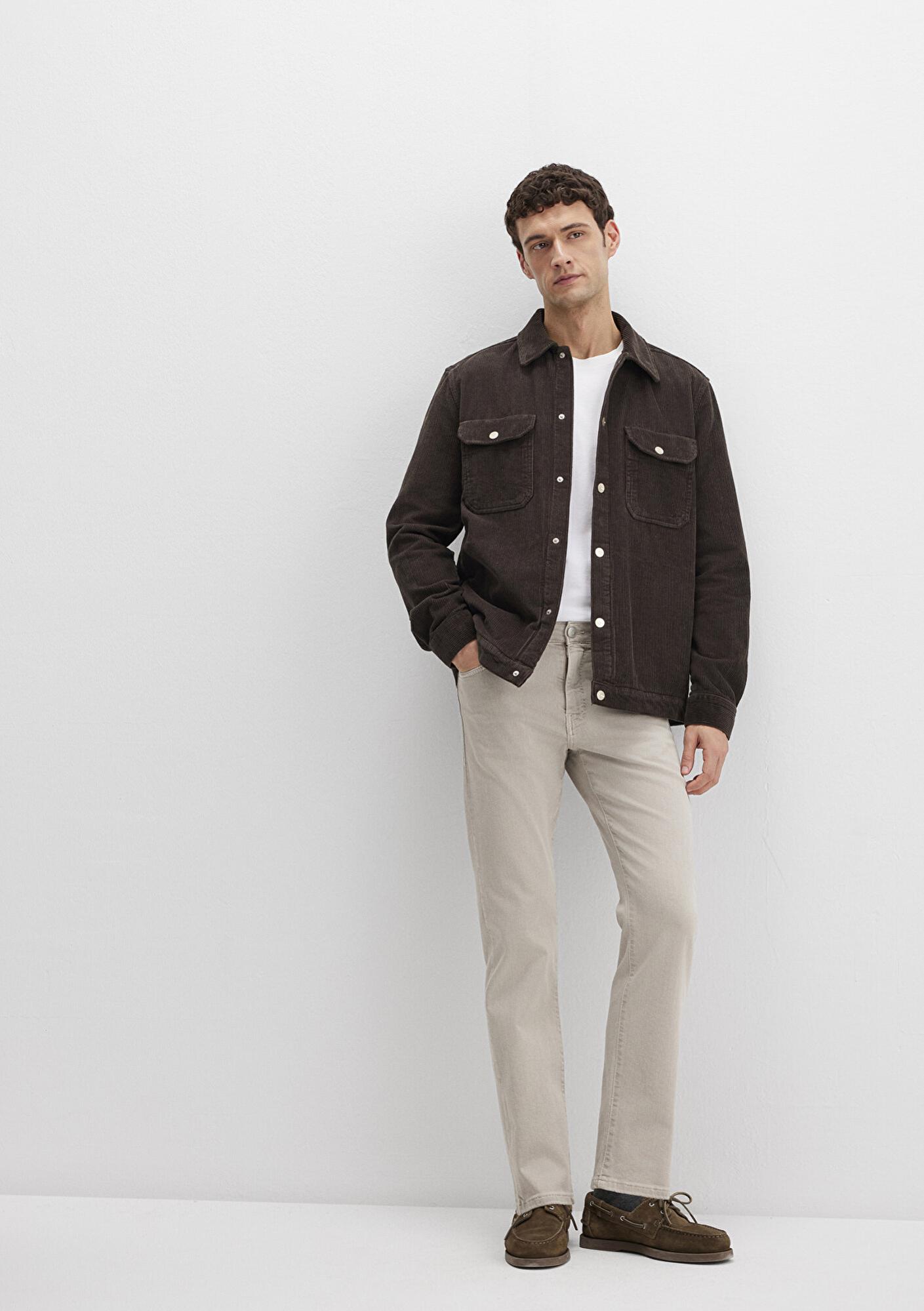 Mavi Hunter Soluk Toz Beji Comfort Gabardin Pantolon 0020283628