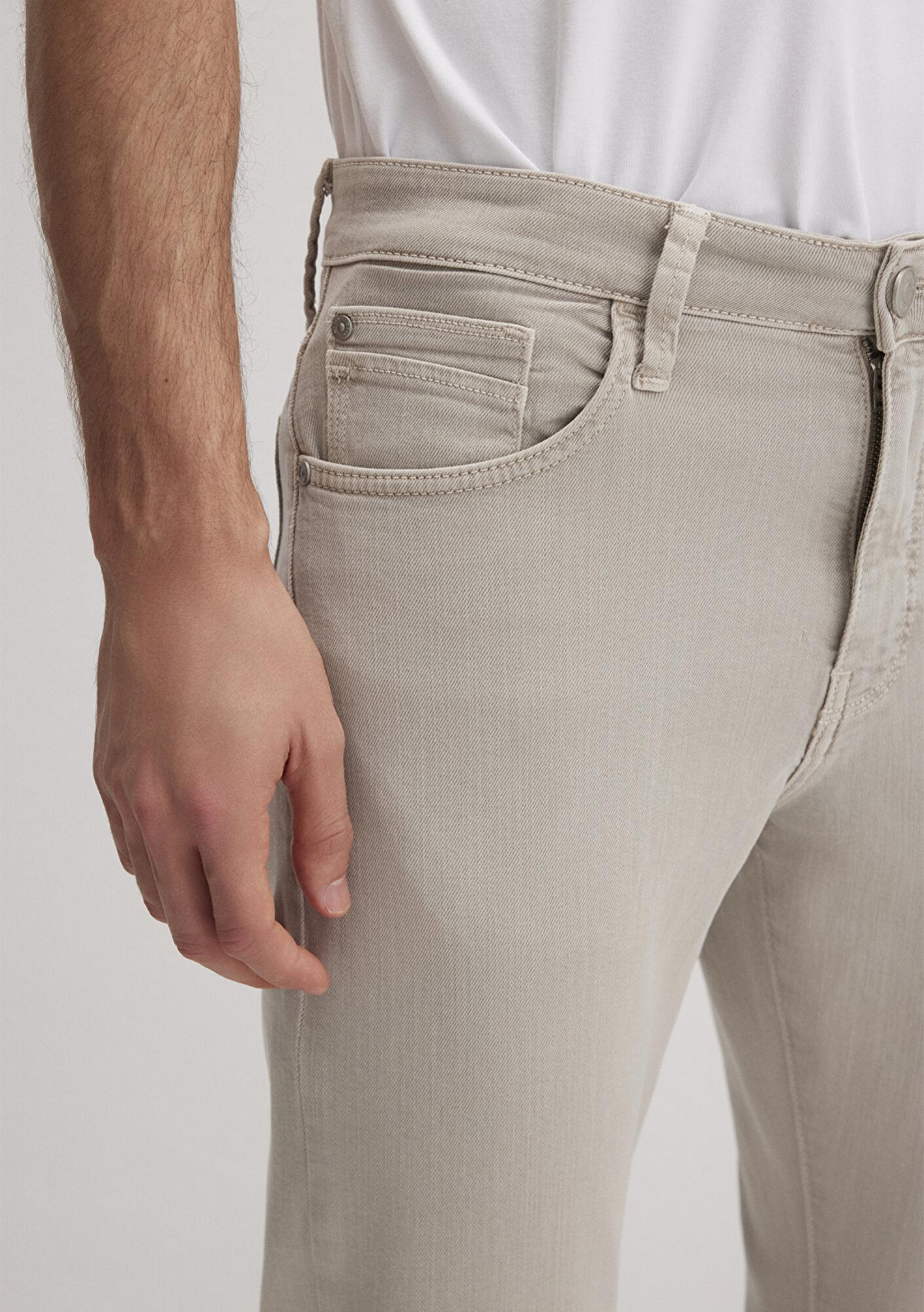 Mavi Hunter Soluk Toz Beji Comfort Gabardin Pantolon 0020283628