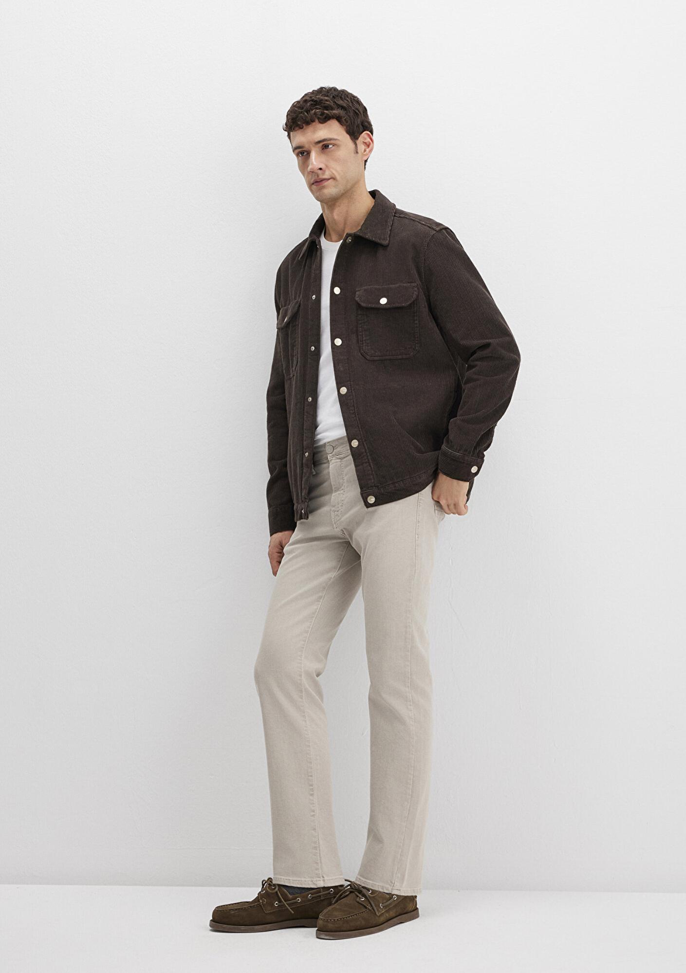 Mavi Hunter Soluk Toz Beji Comfort Gabardin Pantolon 0020283628