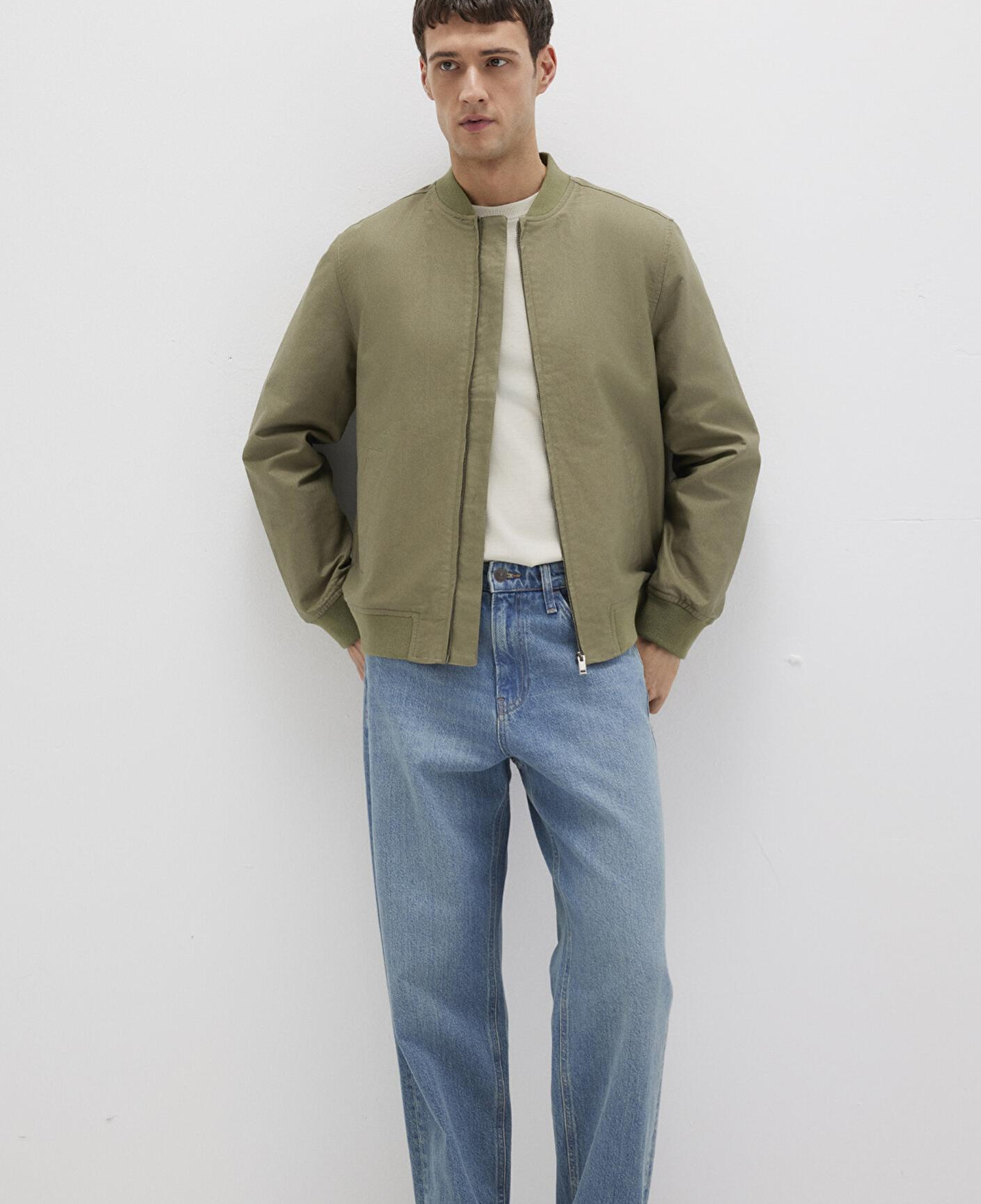 Mavi Yeşil Bomber Ceket 0110582-71559