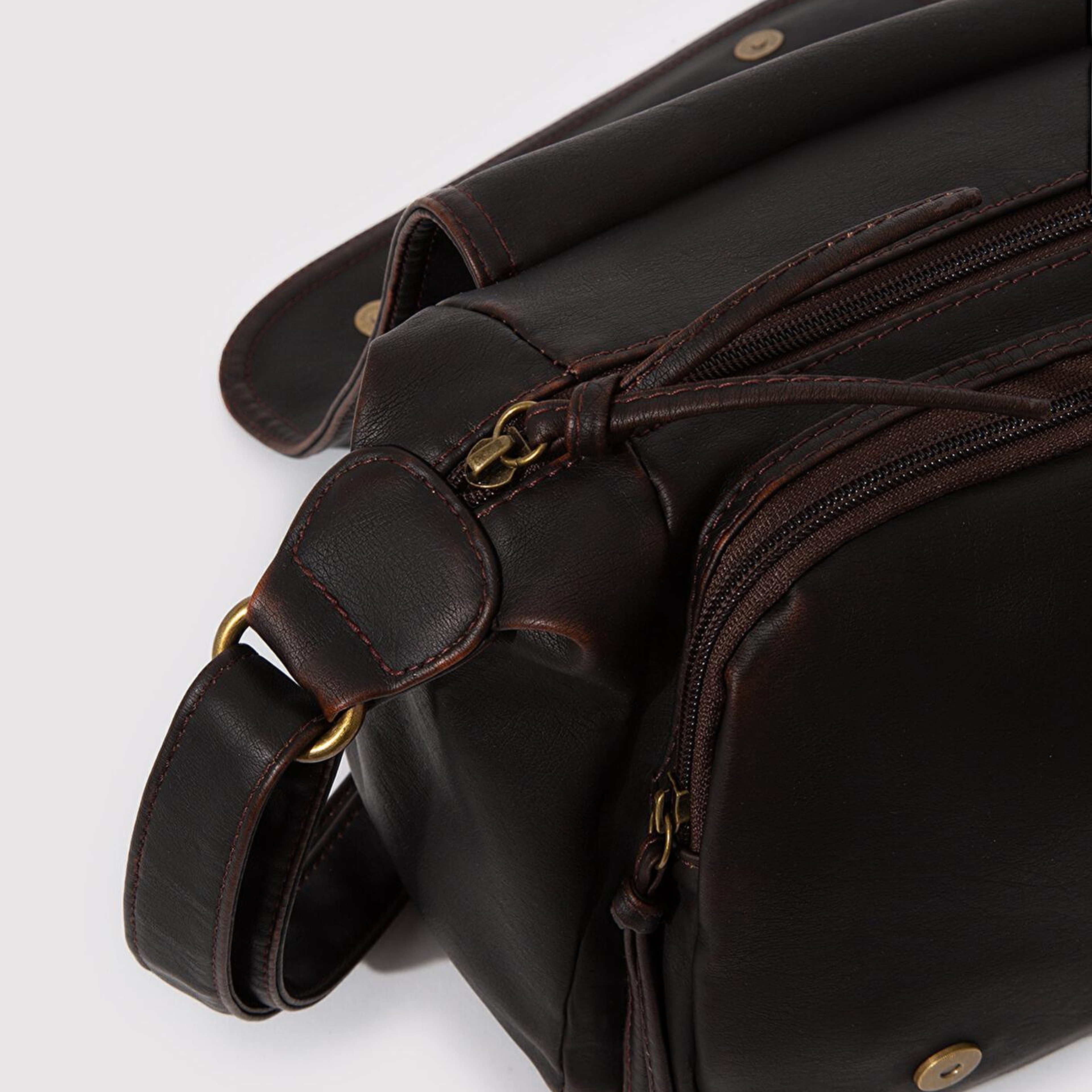 Mavi Kahverengi Çapraz Çanta 197134-70221