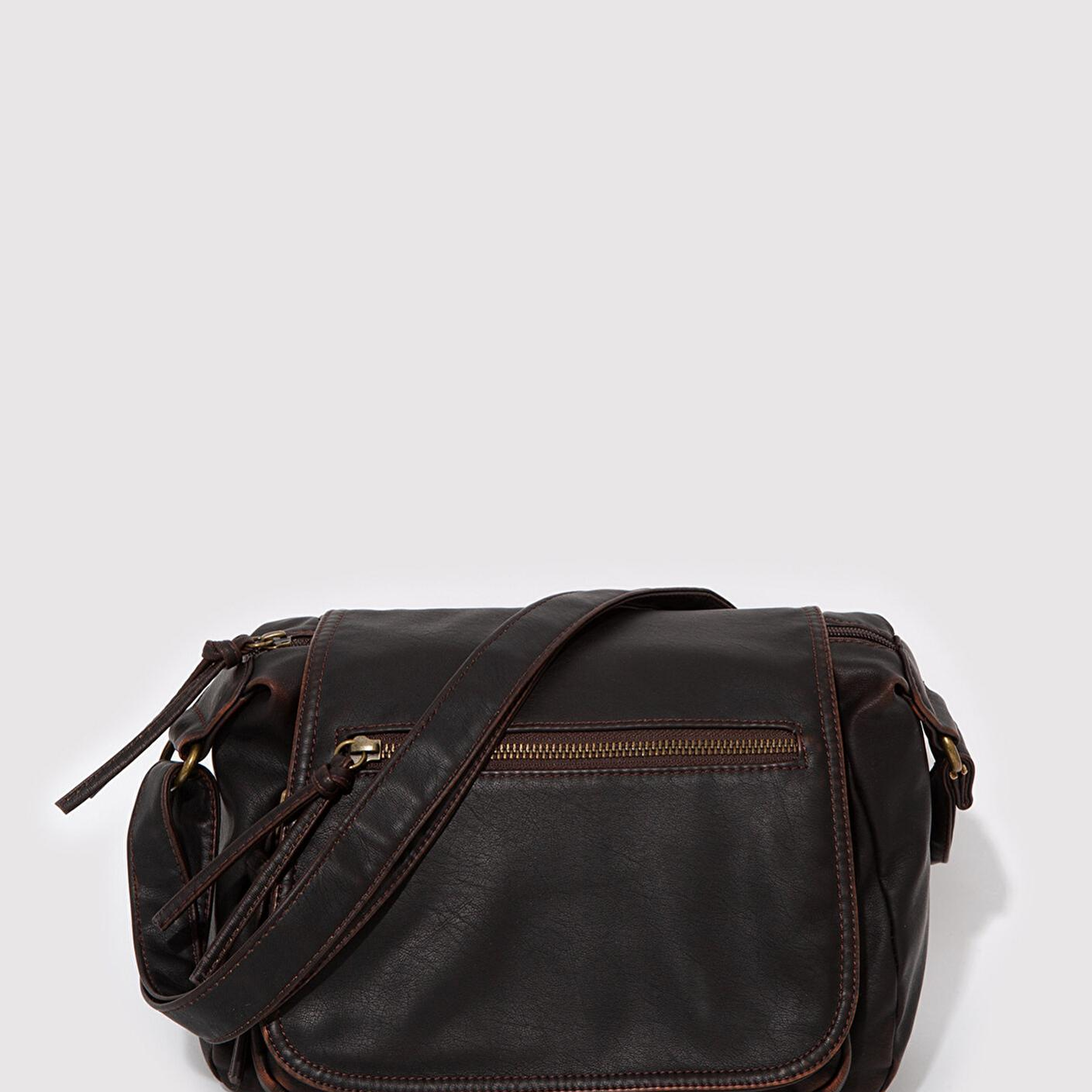 Mavi Kahverengi Çapraz Çanta 197134-70221