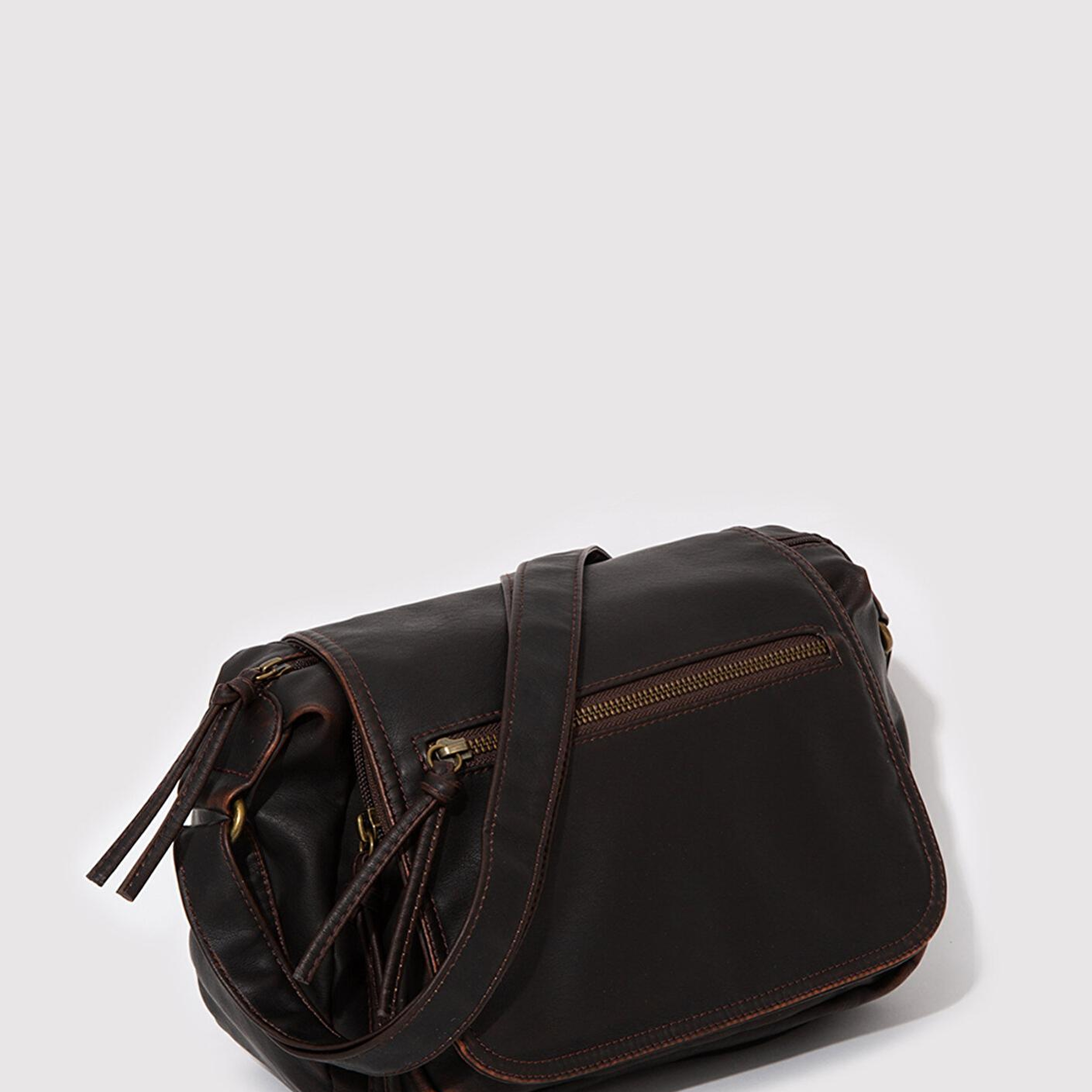 Mavi Kahverengi Çapraz Çanta 197134-70221